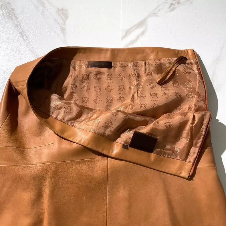 Loewe LOEWE Caramel-colored skirt Size 42" / US 20 - 6 Thumbnail