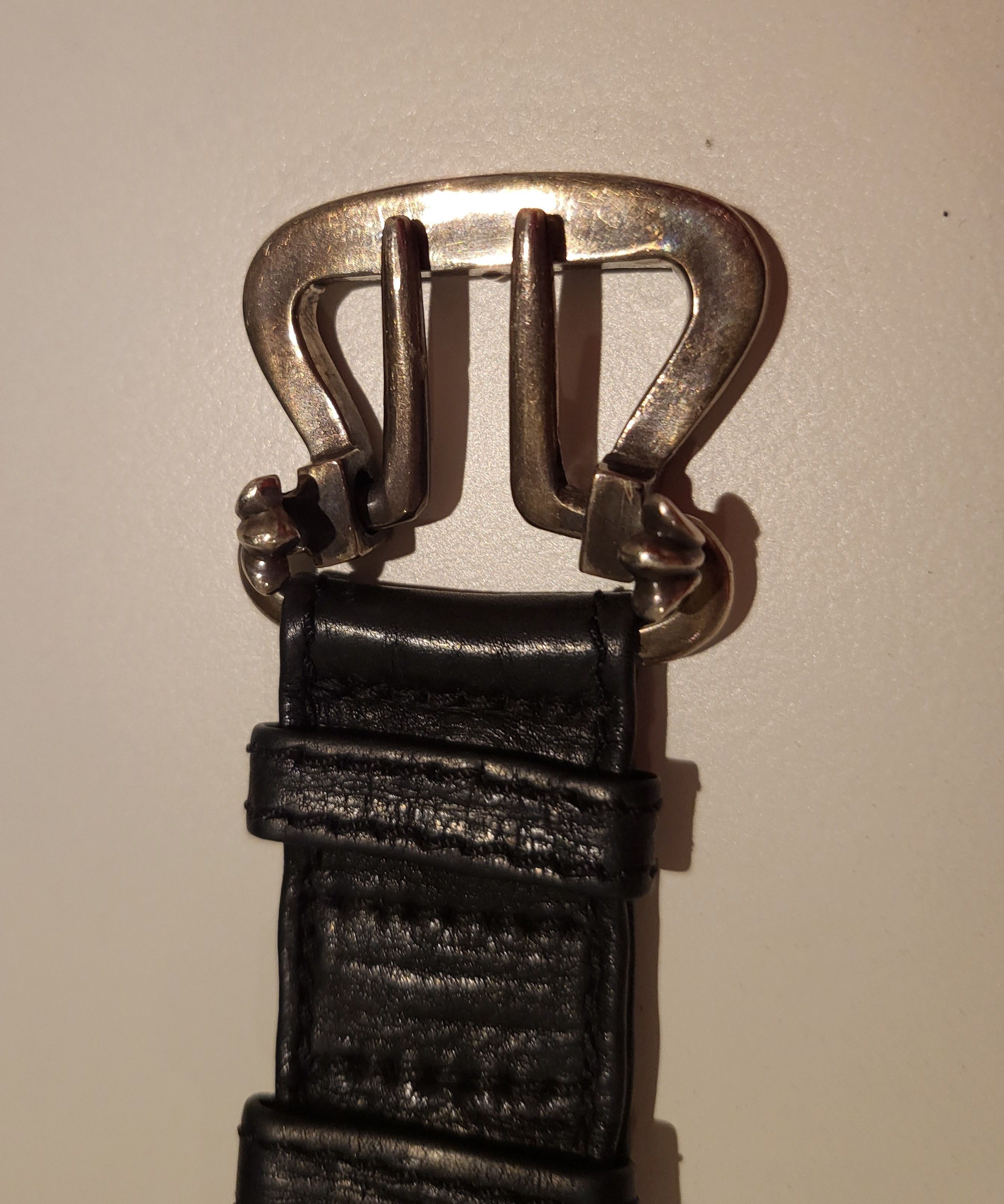 Chrome Hearts Chrome Hearts Leather Sterling Grommet Bracelet 2003 Size ONE SIZE - 18 Thumbnail