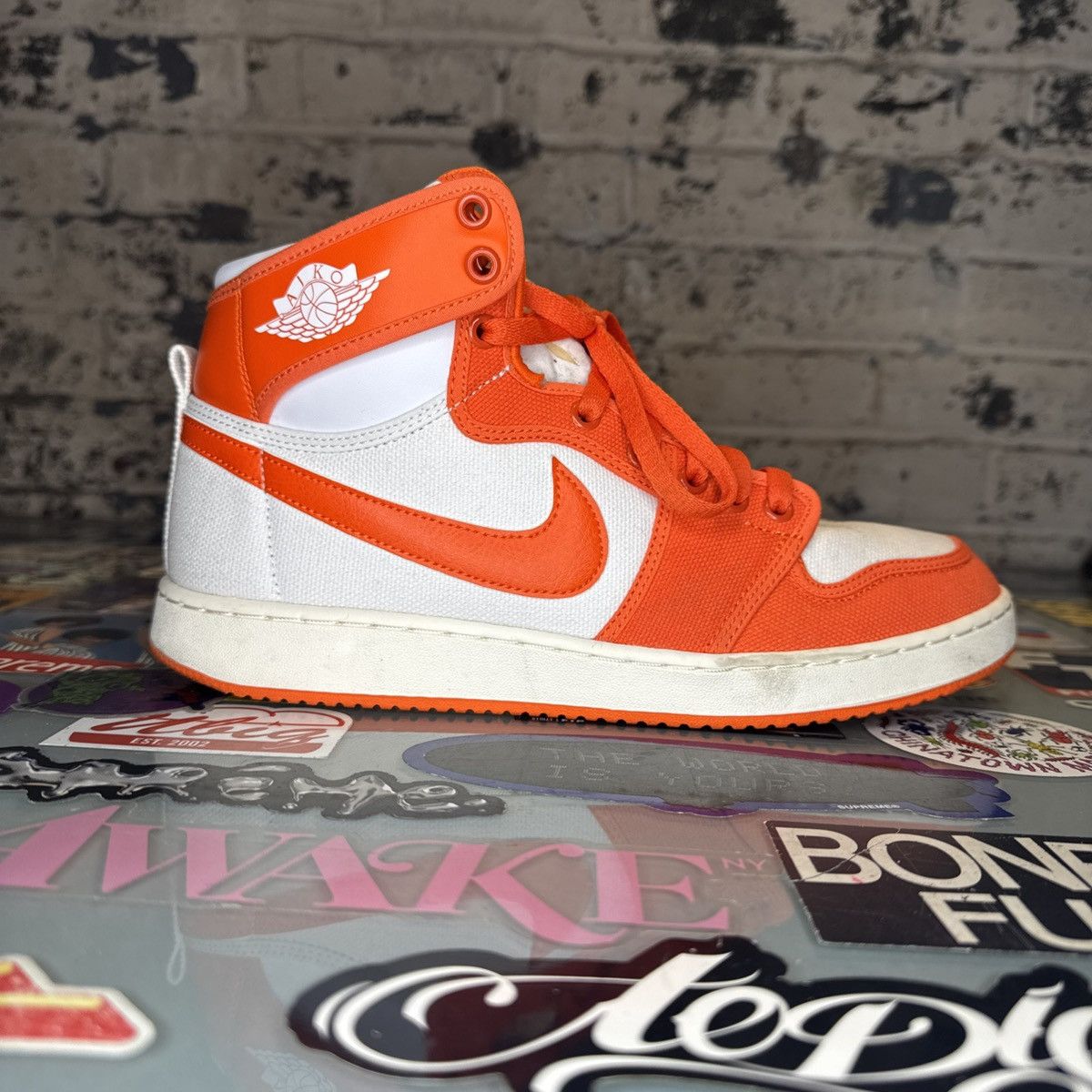 Nike Air Jordan 1 Retro AJKO Rush Orange Sz 10 OG Box Size US 10 / EU 43 - 3 Thumbnail