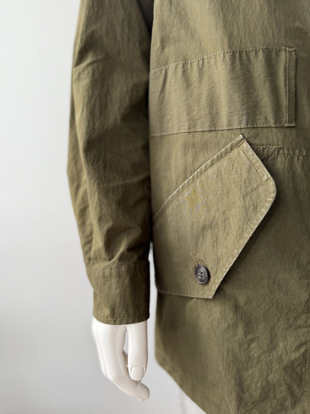 Burberry RRP $1900 Burberry Wool Blend Military Belted Parka L Size US L / EU 52-54 / 3 - 14 Thumbnail