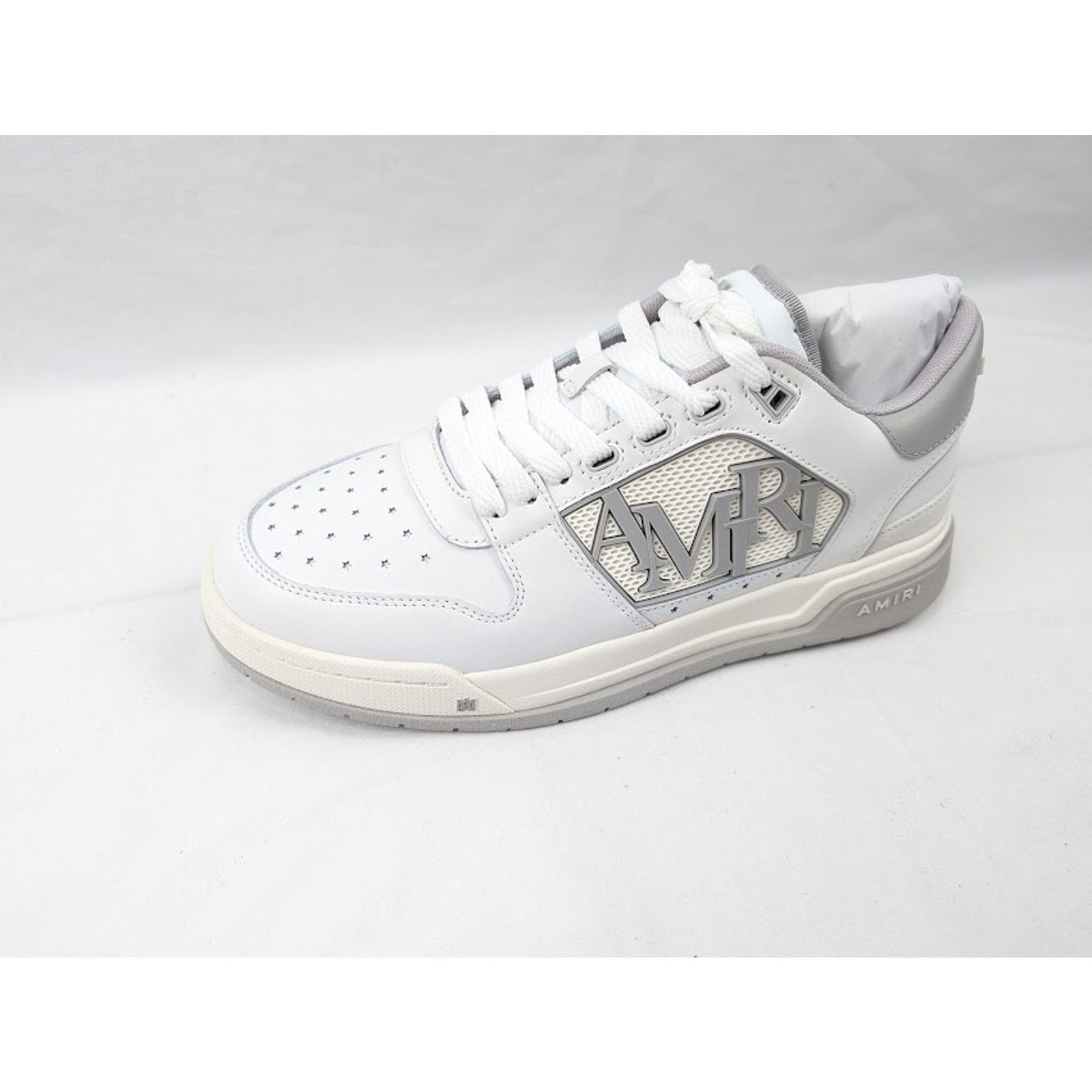 Amiri o1rshd1 Classic Low-Top Sneakers in White Grey Size US 11 / EU 44 - 2 Thumbnail