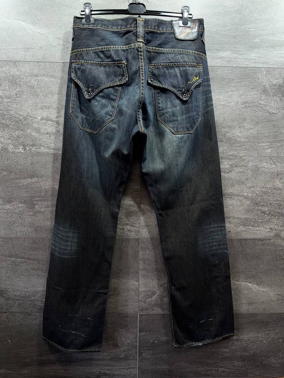 Ed Hardy Ed Hardy By Christian Audigier Tiger Jeans Size US 33 - 1 Thumbnail