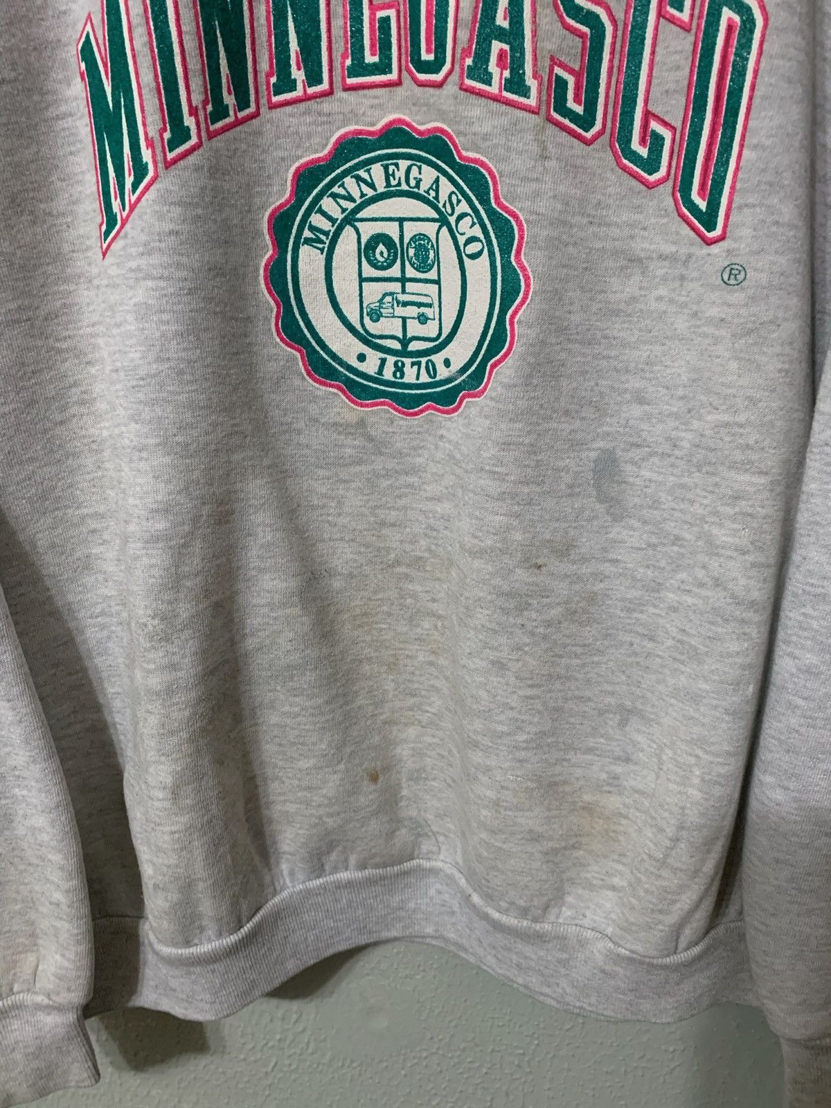 Vintage Vintage Crewneck Minnegasco Arc Logo Vintage Sweatshirt Size US XL / EU 56 / 4 - 1 Thumbnail