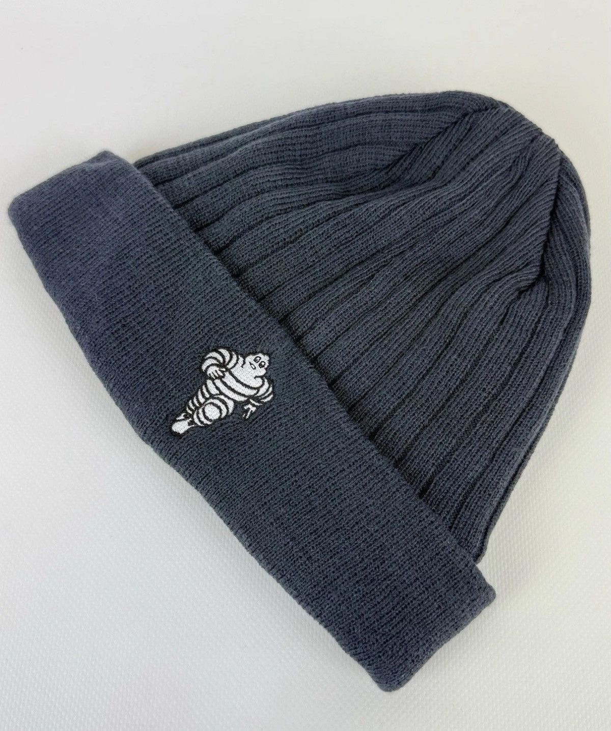 Formula 1 Michelin Embroidered Logo Promo Beanie Hat Knit Acrylic Blue Size ONE SIZE - 4 Thumbnail