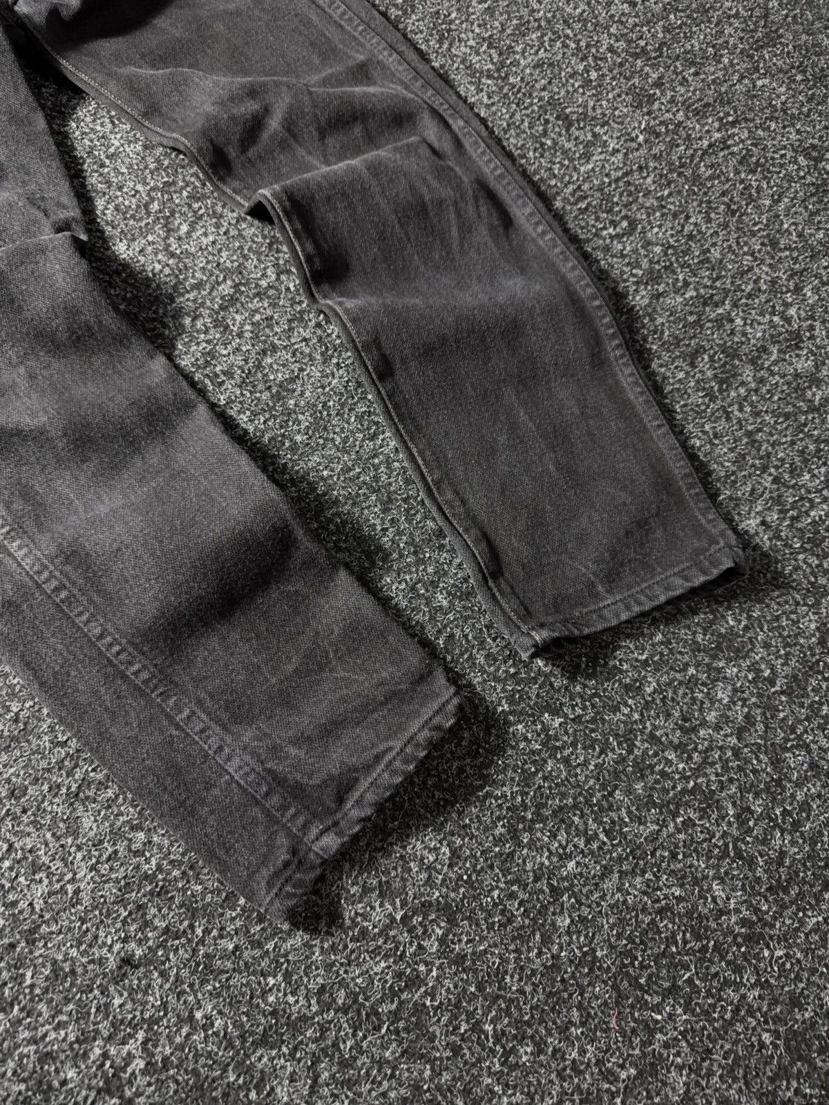 If Six Was Nine × Vintage × Wrangler Vintage 90s Y2K Wrangler USA Black Jeans baggy pants Size 26" / US 2 / IT 38 - 4 Thumbnail