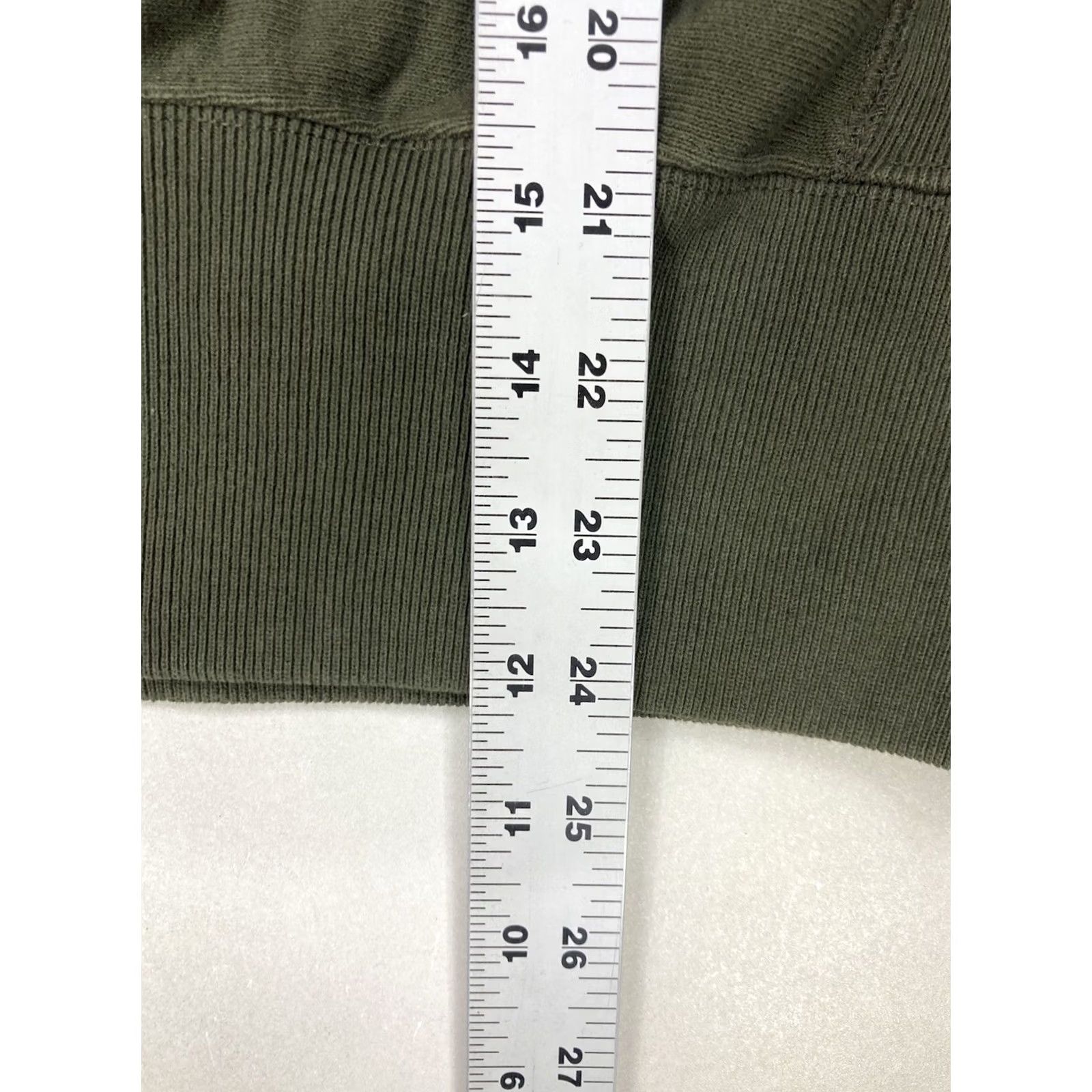 Champion VINTAGE Champion Reverse Weave Sweatshirt Women Small Olive Green Size S / US 4 / IT 40 - 7 Thumbnail