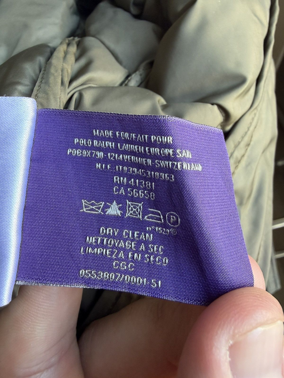 Ralph Lauren Purple Label RARE Ralph Lauren Purple Label down jacket Puffer POLO XL Size US XL / EU 56 / 4 - 17 Thumbnail