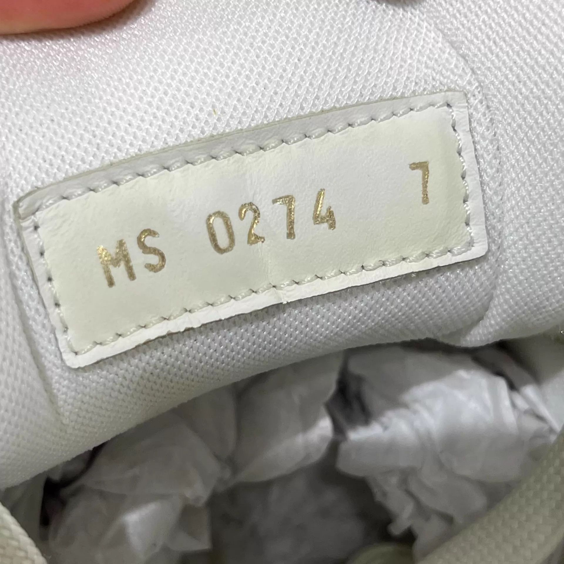 Louis Vuitton LV Trainer Gray White Denim UK7 (41) Size US 8 / EU 41 - 8 Thumbnail