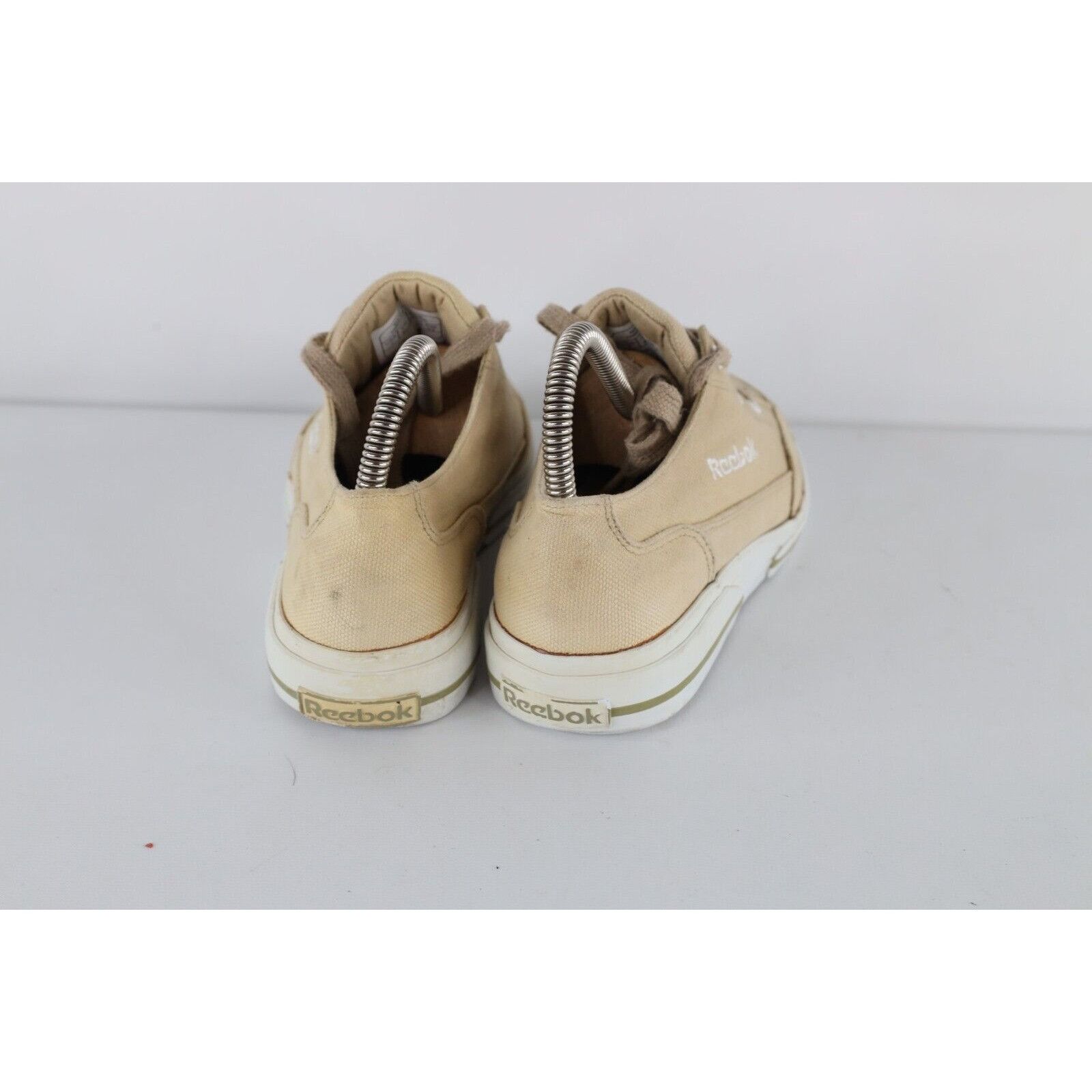 Reebok × Vintage Vintage 90s Reebok Distressed Spell Out Canvas Shoes Size US 7 / IT 37 - 6 Thumbnail