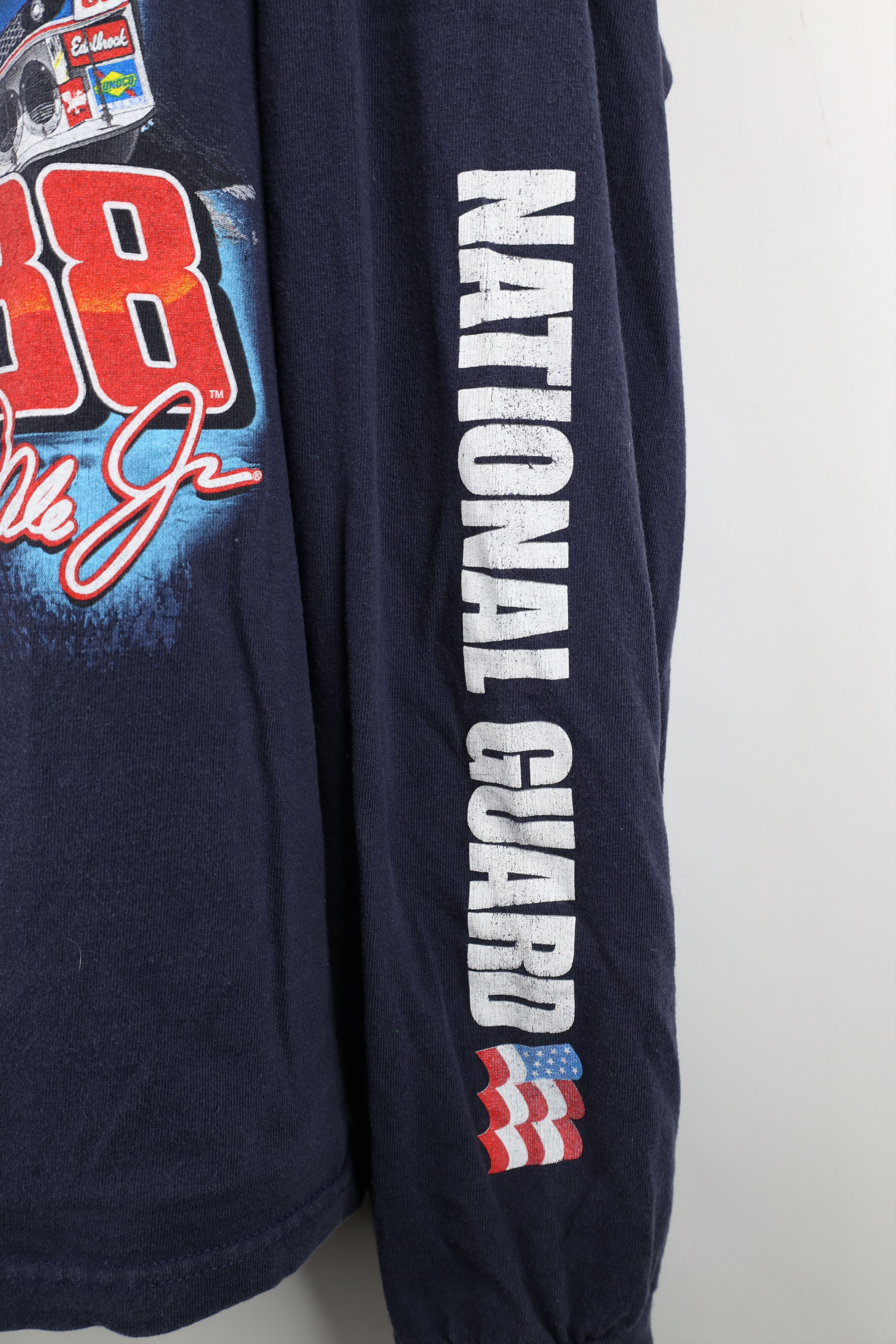 Vintage Vintage NASCAR Dale Earnhardt Jr Racing Long Sleeve T-Shirt Size US XXL / EU 58 / 5 - 4 Thumbnail