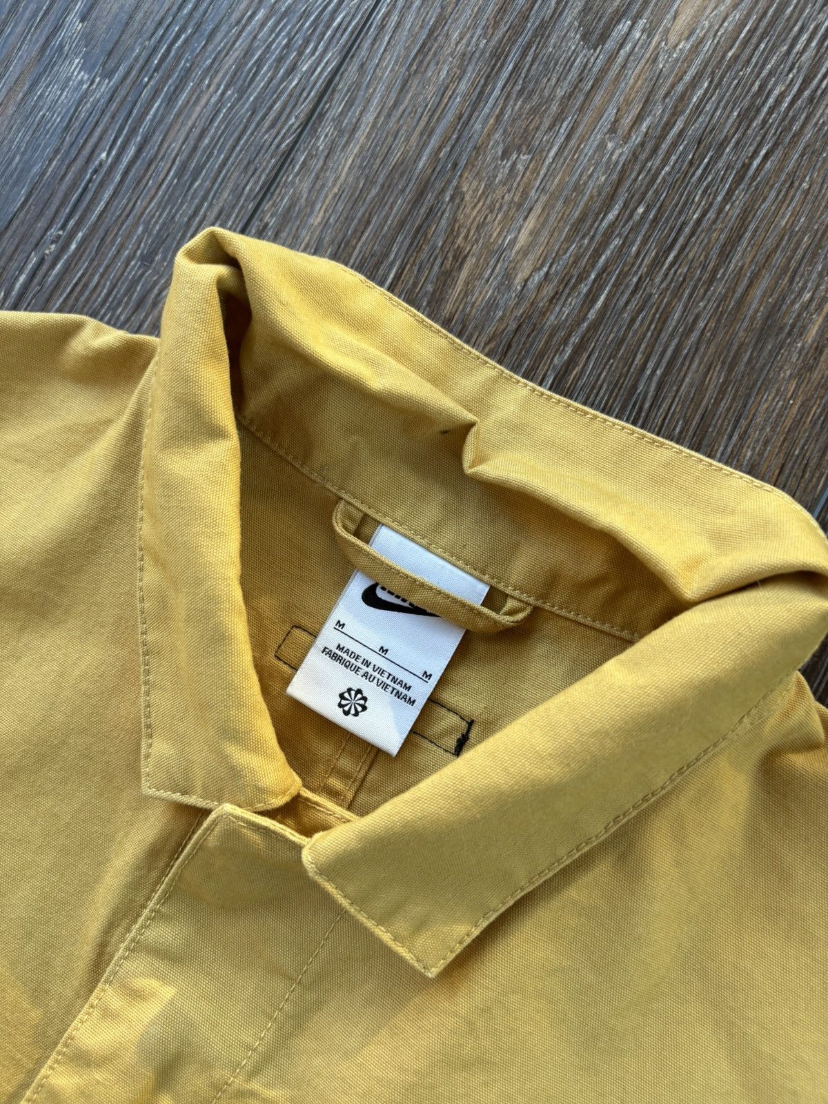 Nike Nike Air Heavy Polo Button Up Yellow Size US M / EU 48-50 / 2 - 4 Thumbnail