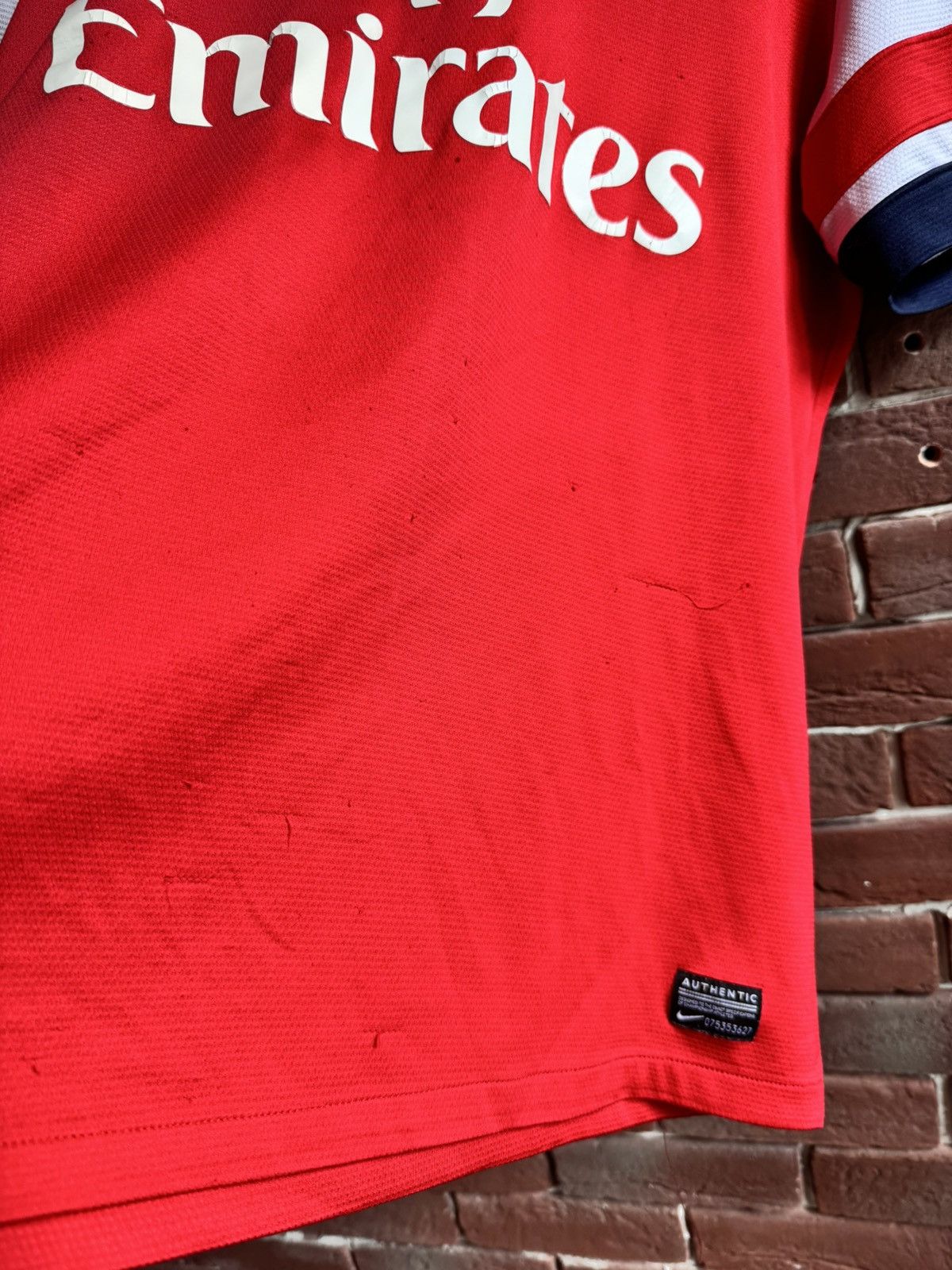 Nike arsenal londyn Y2K Red Jersey Nike Swoosh Soccer kit large Size US L / EU 52-54 / 3 - 4 Thumbnail