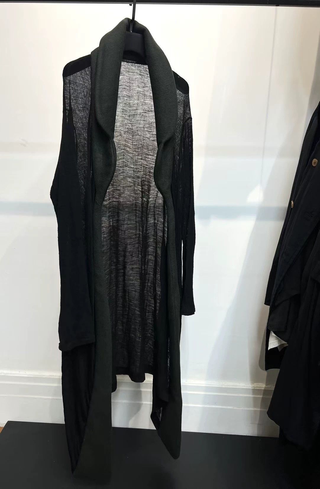 Yohji Yamamoto Yohji Yamamoto 1996 AW Wool Felt Cardigan M 95%W 5%N Size M / US 6-8 / IT 42-44 - 4 Thumbnail