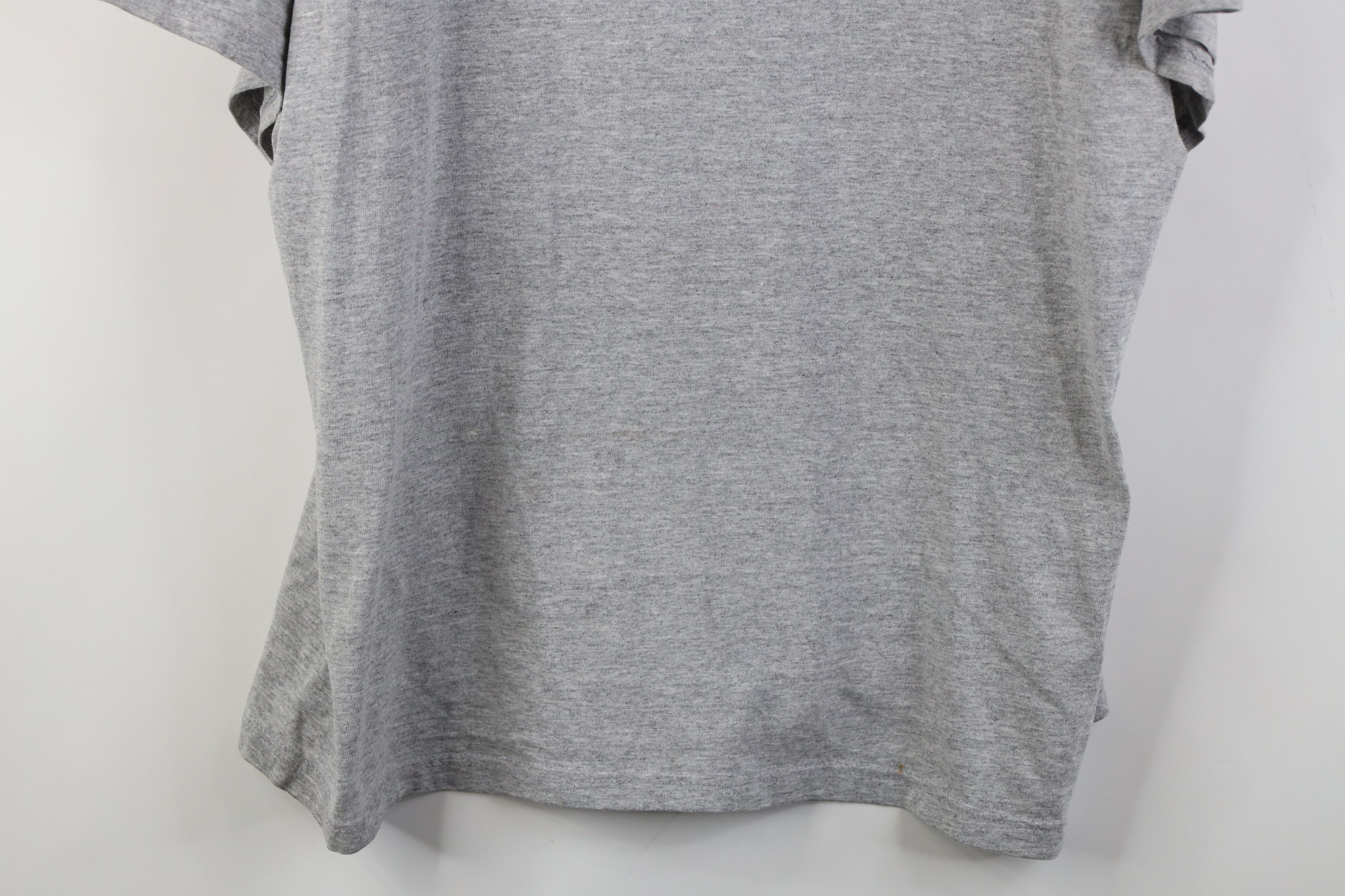 Nike Vintage Nike Swoosh Short Sleeve T-Shirt Heather Gray USA Size US XL / EU 56 / 4 - 3 Thumbnail