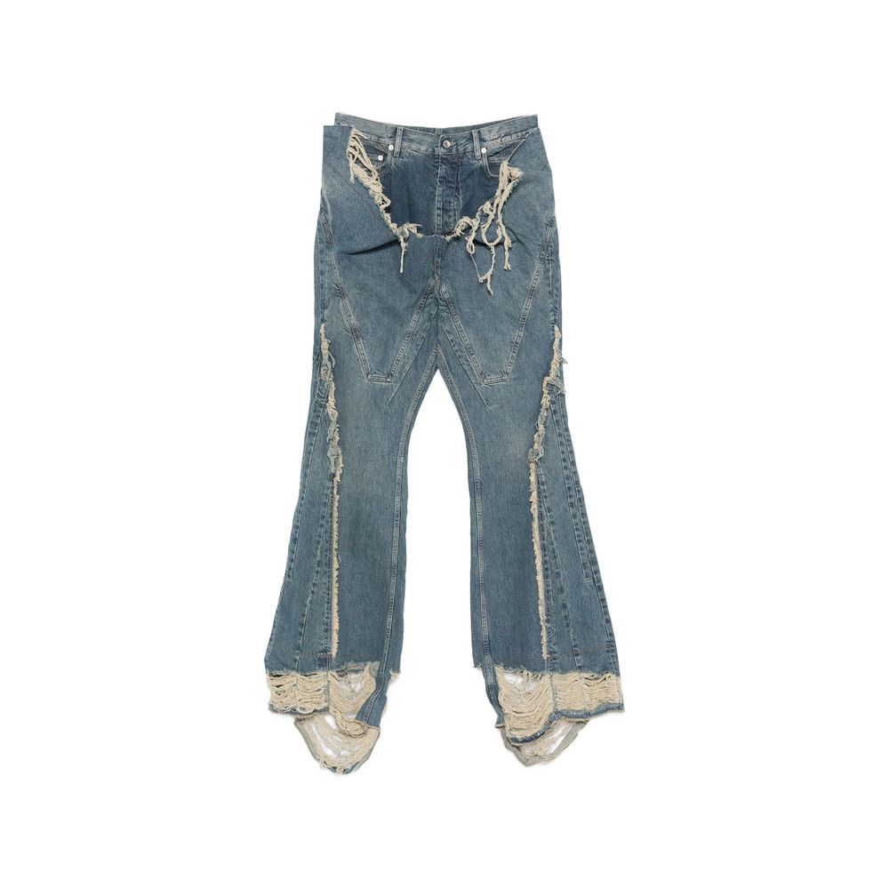 Rick Owens Drkshdw Rick Owens Drkshdw BLUE Denim - Bootcut Jeans Size US 36 / EU 52 - 1 Thumbnail