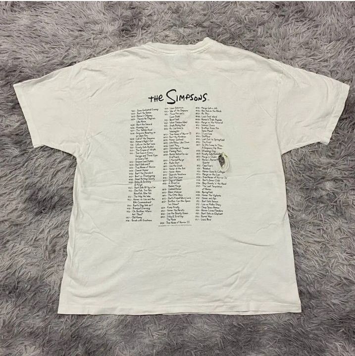 The Simpsons Distressed vintage the Simpsons tv 100 series film movie Size US XL / EU 56 / 4 - 2 Thumbnail