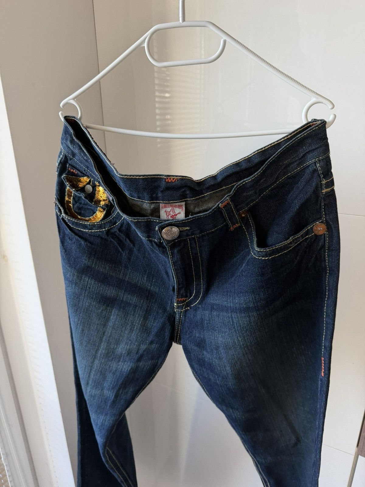 True Religion True Religion Rocco Relaxed Joey Bobby Y2k Jeans Size US 36 / EU 52 - 11 Thumbnail