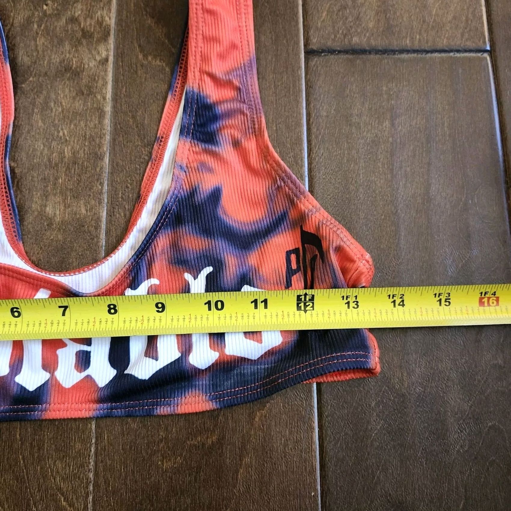 Vintage El Diablo Bikini Top Women Black M Size M / US 6-8 / IT 42-44 - 7 Thumbnail