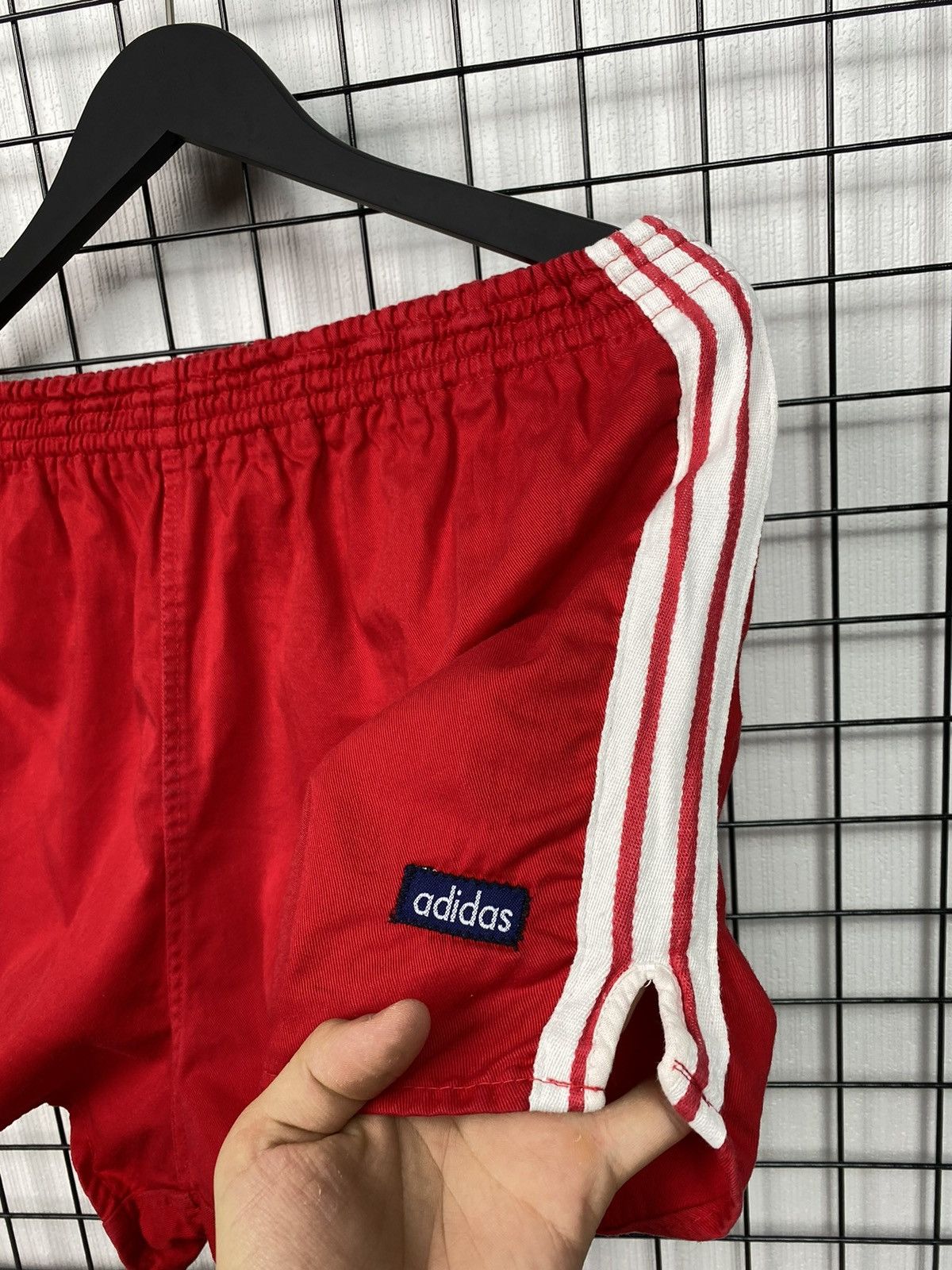 Adidas × Vintage Adidas Vintage Running Shorts 80s Made in West Germany M/L Size US 32 / EU 48 - 7 Thumbnail