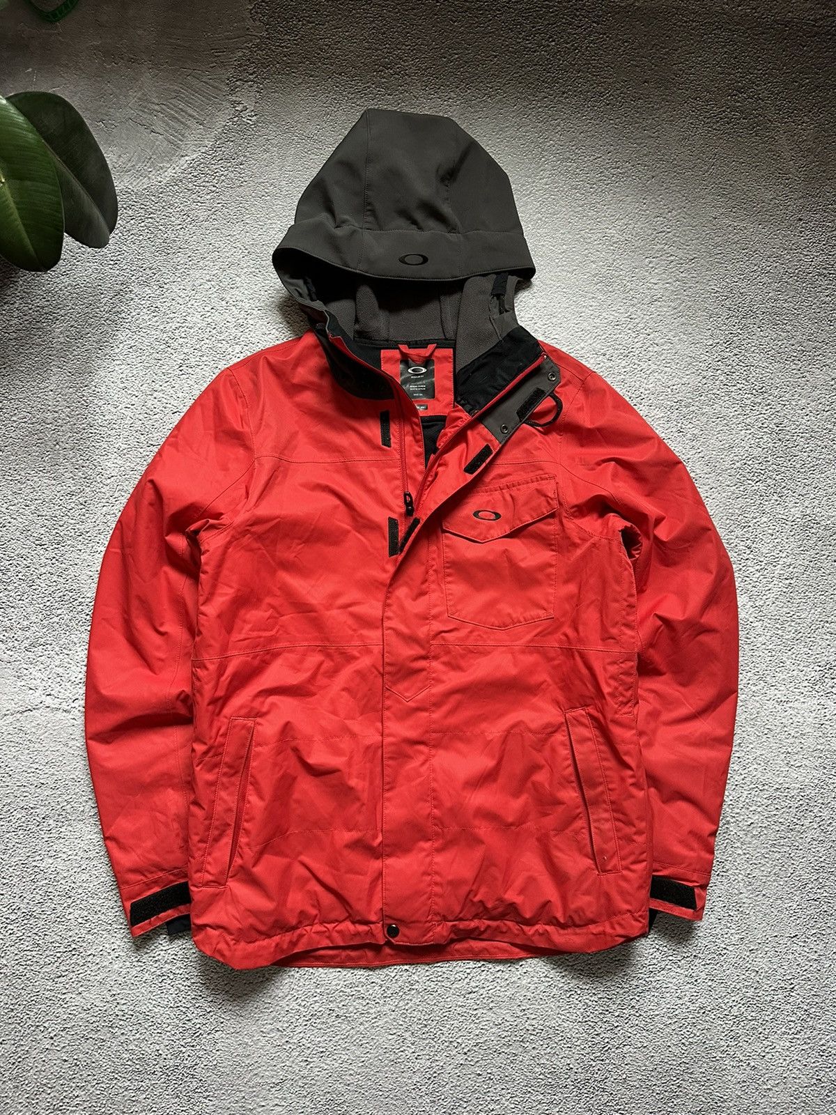 OAKLEY X VINTAGE OAKLEY JACKET MULTIPOCKET RAINCOAT GORPCORE STYLE