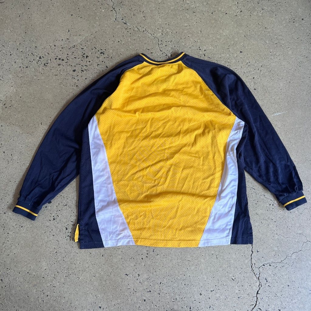 Fila Fila Long-Sleeve Athletic Jersey - Yellow with Navy Accents Size US L / EU 52-54 / 3 - 3 Thumbnail