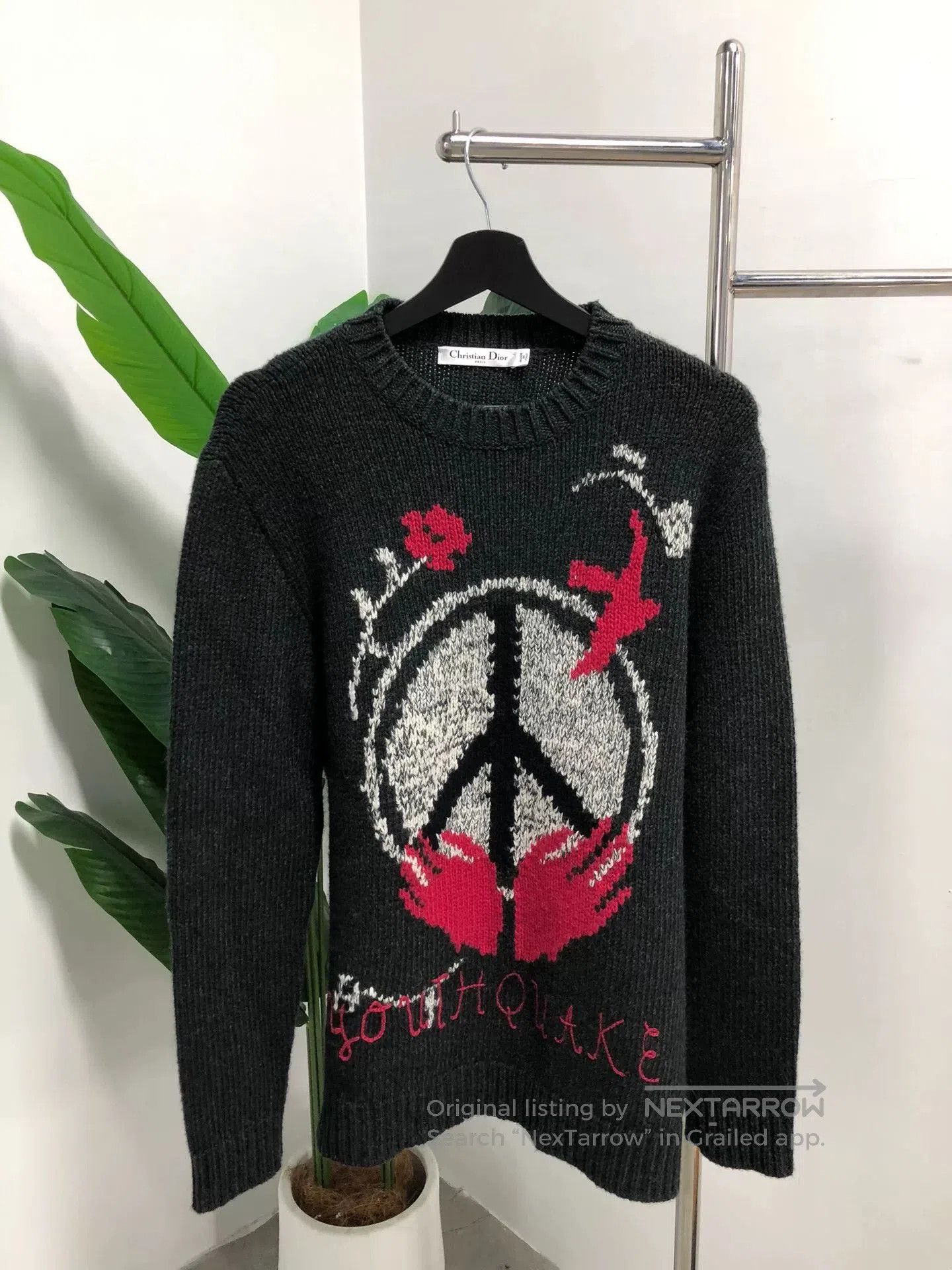 Dior Dior Letter Print Long Sleeve Sweatshirt. Size M / US 6-8 / IT 42-44 - 1 Thumbnail