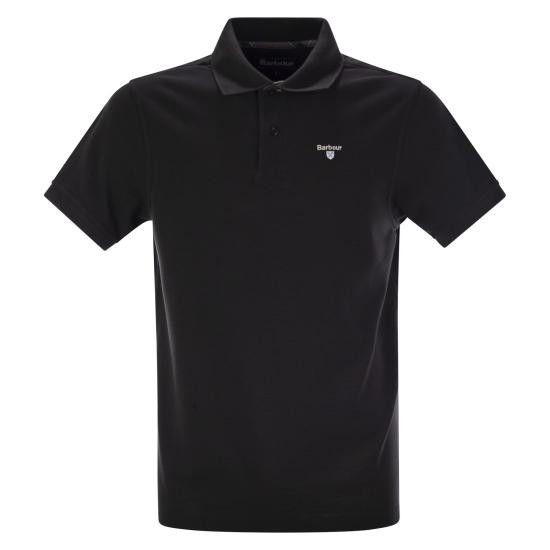 Barbour BARBOUR Men Polo Shirts MML0012 BLACK Size US L / EU 52-54 / 3 - 1 Thumbnail