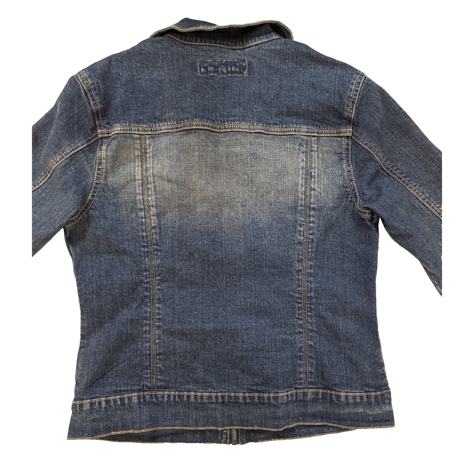 & Other Stories Vintage Yuka Jeans Denim Jacket Women's M Streetwear Y2K Size M / US 6-8 / IT 42-44 - 9 Thumbnail
