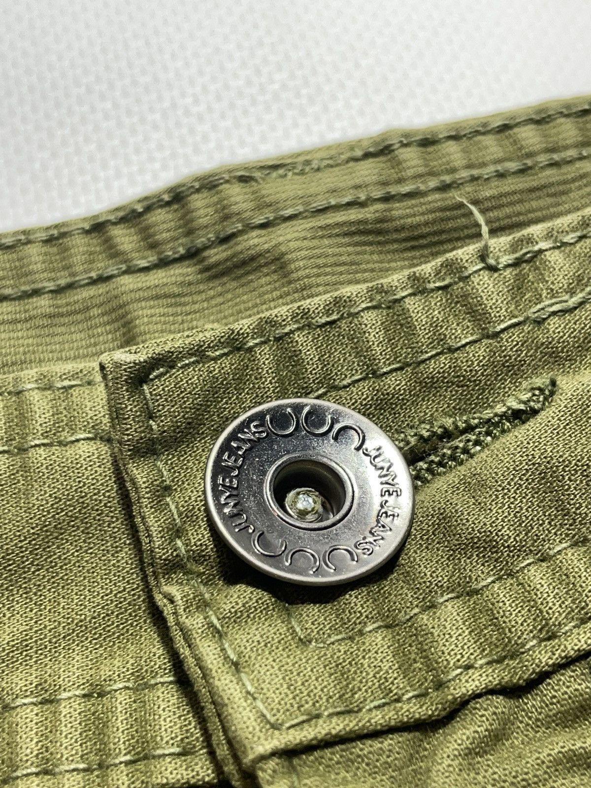 Japanese Brand Junye Jeans Multipocket Bondage Tactical Cargo Pants Size US 28 / EU 44 - 9 Thumbnail