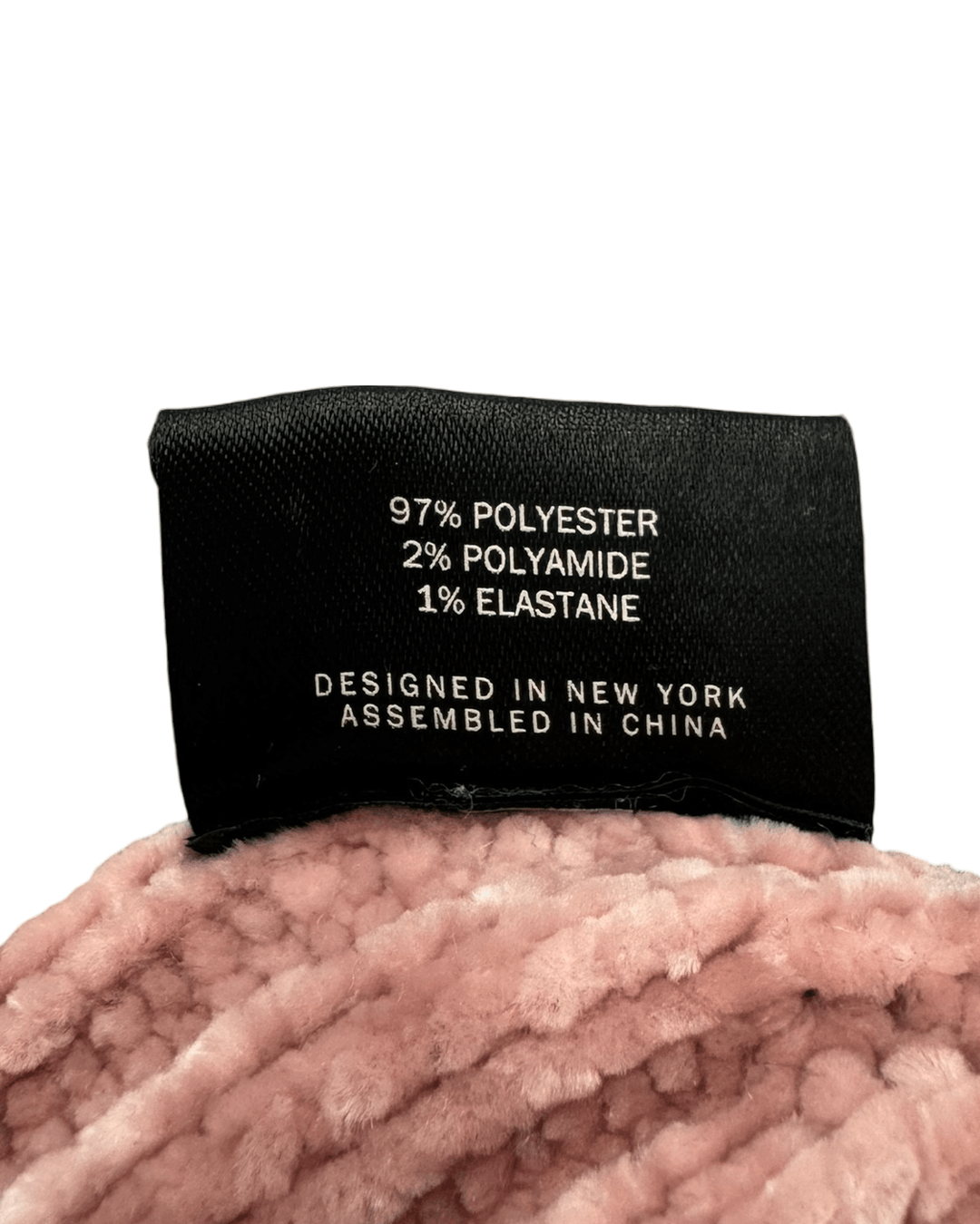 Kith Kith AW20 Chenille Beanie_Pale Mauve Size ONE SIZE - 9 Thumbnail