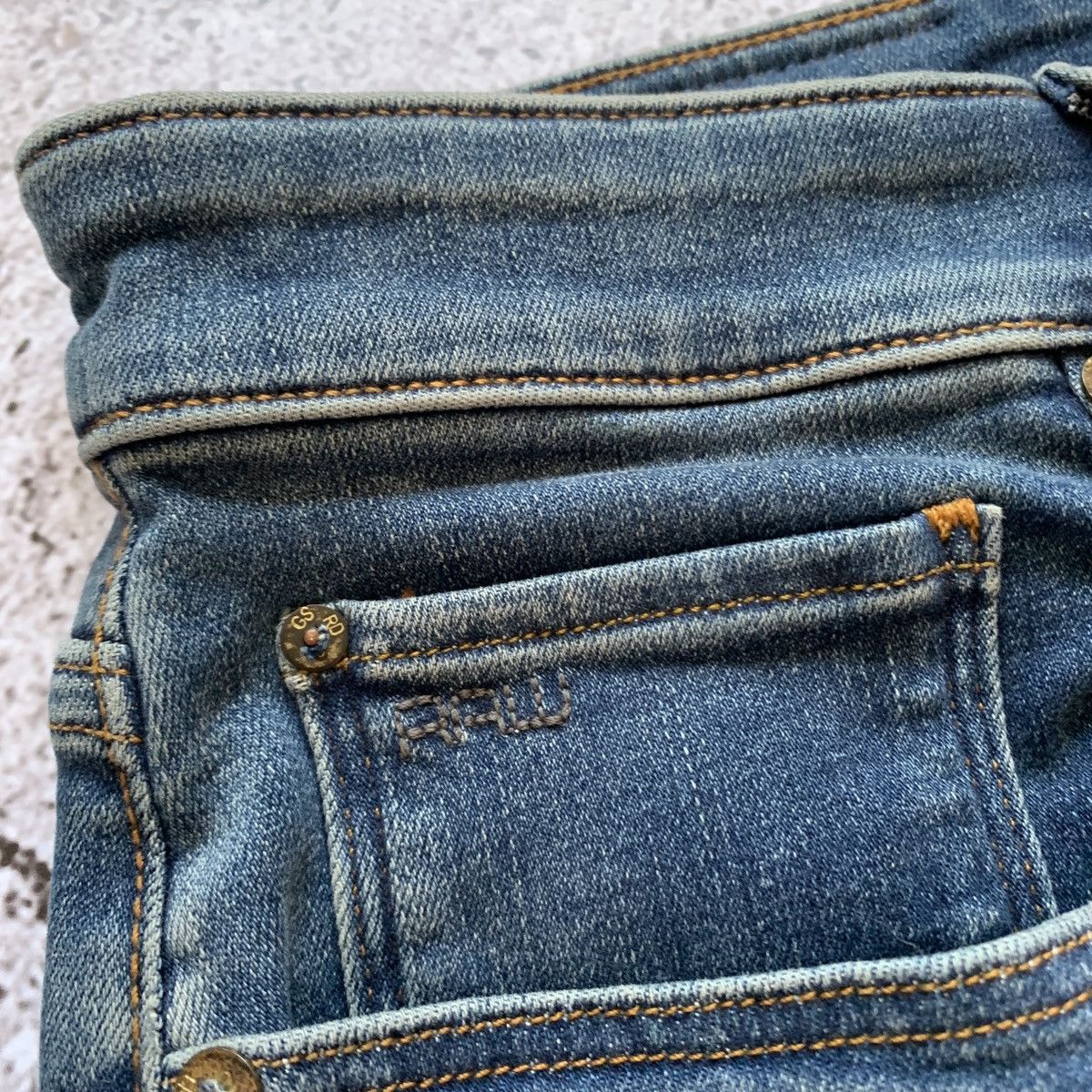 G-Star G-Star Raw Jeans 3301 Slim Y2K Drip Size US 33 - 4 Thumbnail