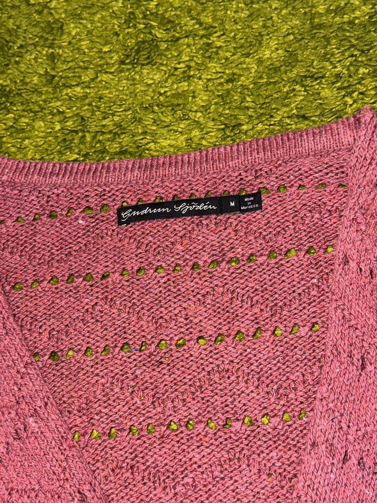 Designer Gudrun Sjoden avant garde cardigan sweater Size M / US 6-8 / IT 42-44 - 4 Thumbnail