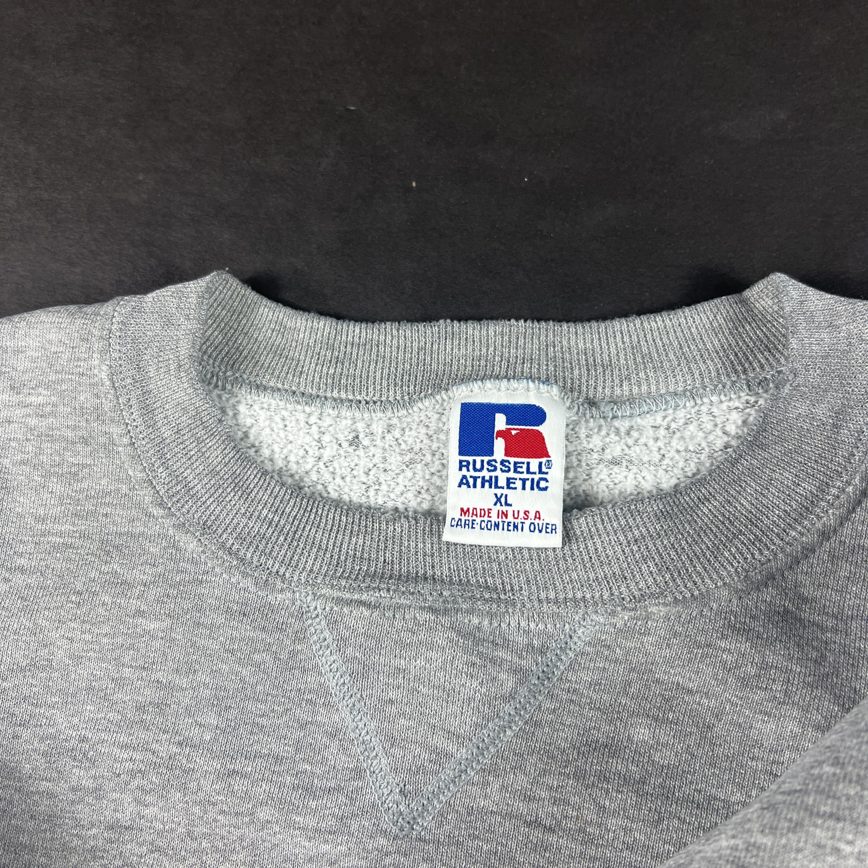NFL × Russell Athletic × Vintage VTG Russell Green Bay Packers Sweatshirt Thrashed Crewneck Size US XL / EU 56 / 4 - 12 Thumbnail
