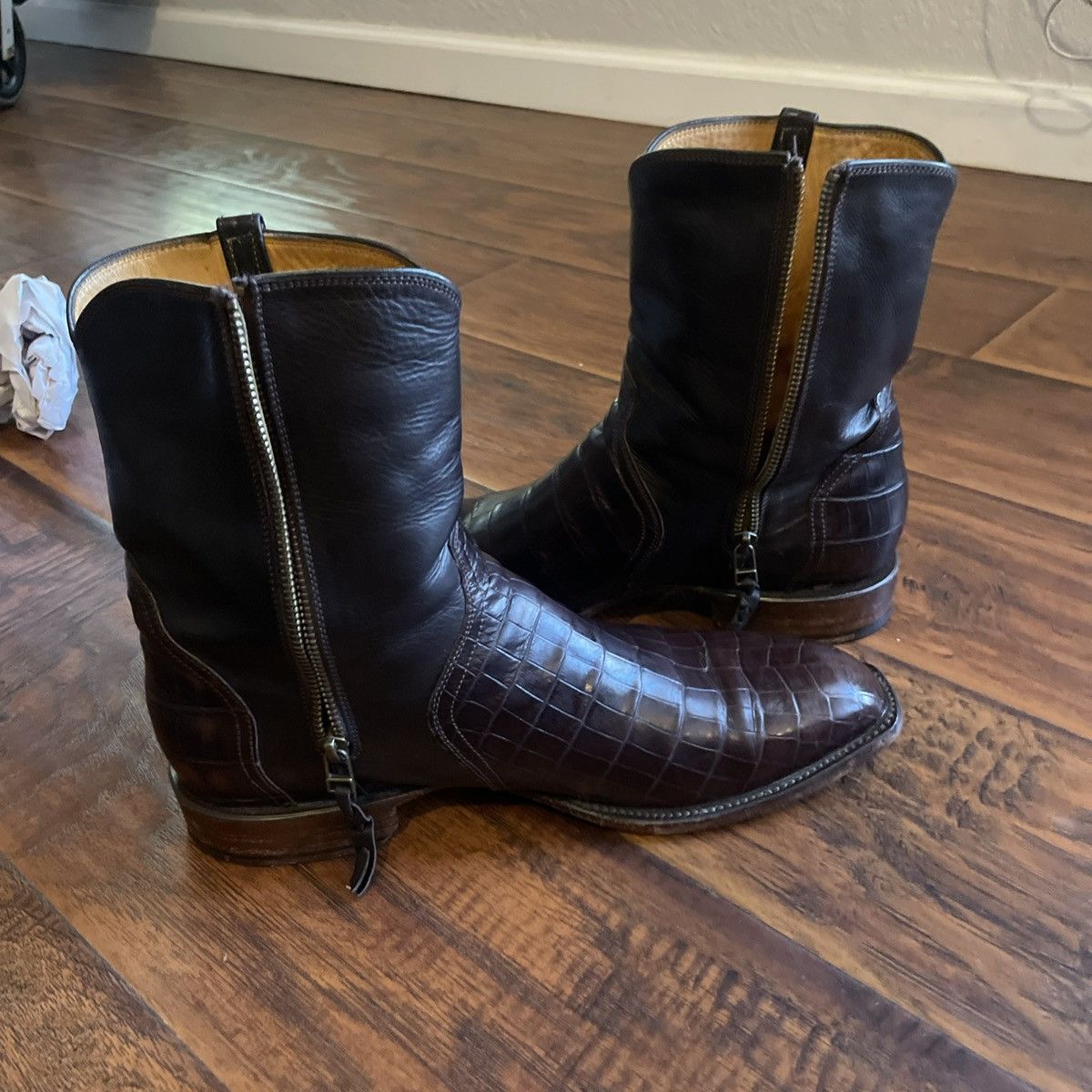 Lucchese Rare Lucchese Cowboy Boot 10 Elliot Nile crocodile Western Size US 10 / EU 43 - 22 Thumbnail