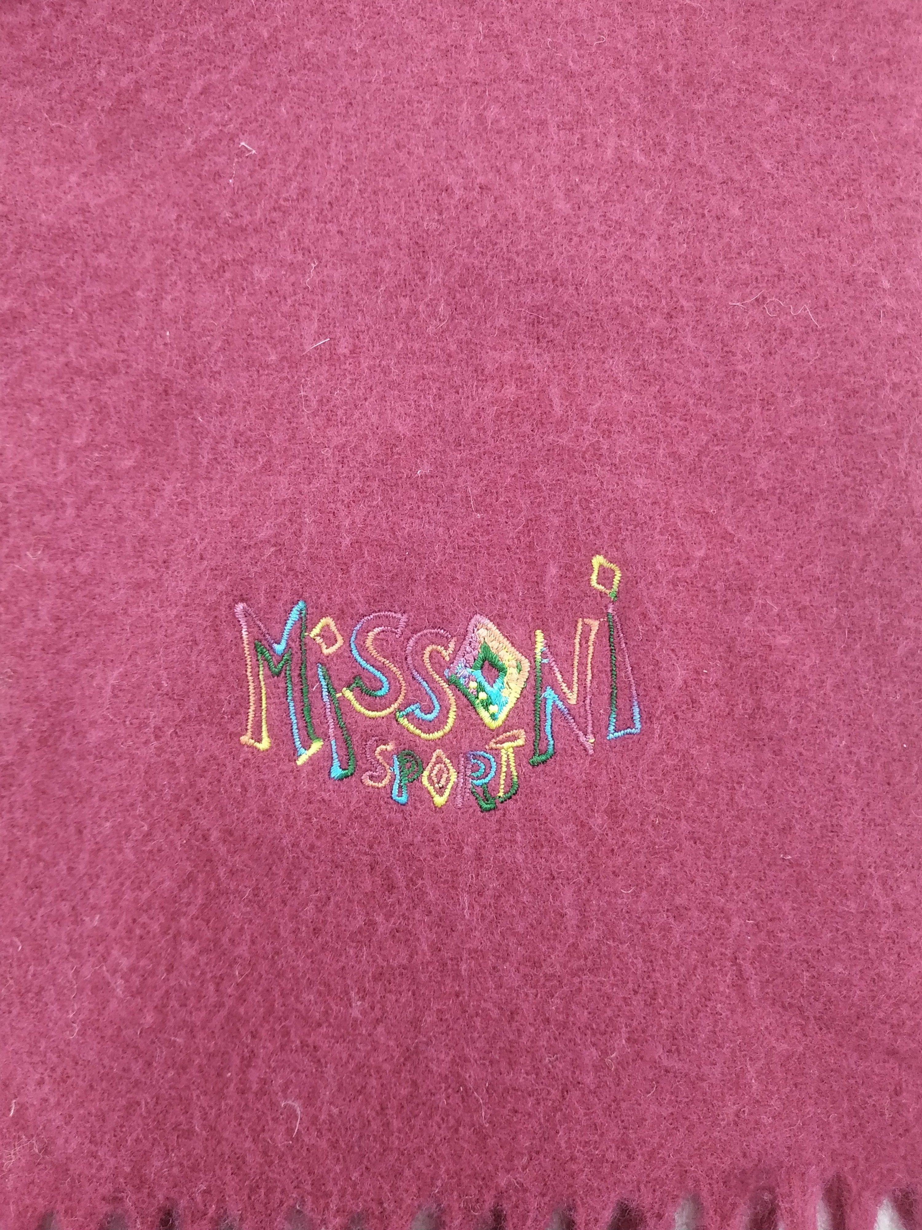 Missoni × Vintage Missoni Scarf / Muffler / Neckwear - WW812 Size ONE SIZE - 4 Thumbnail