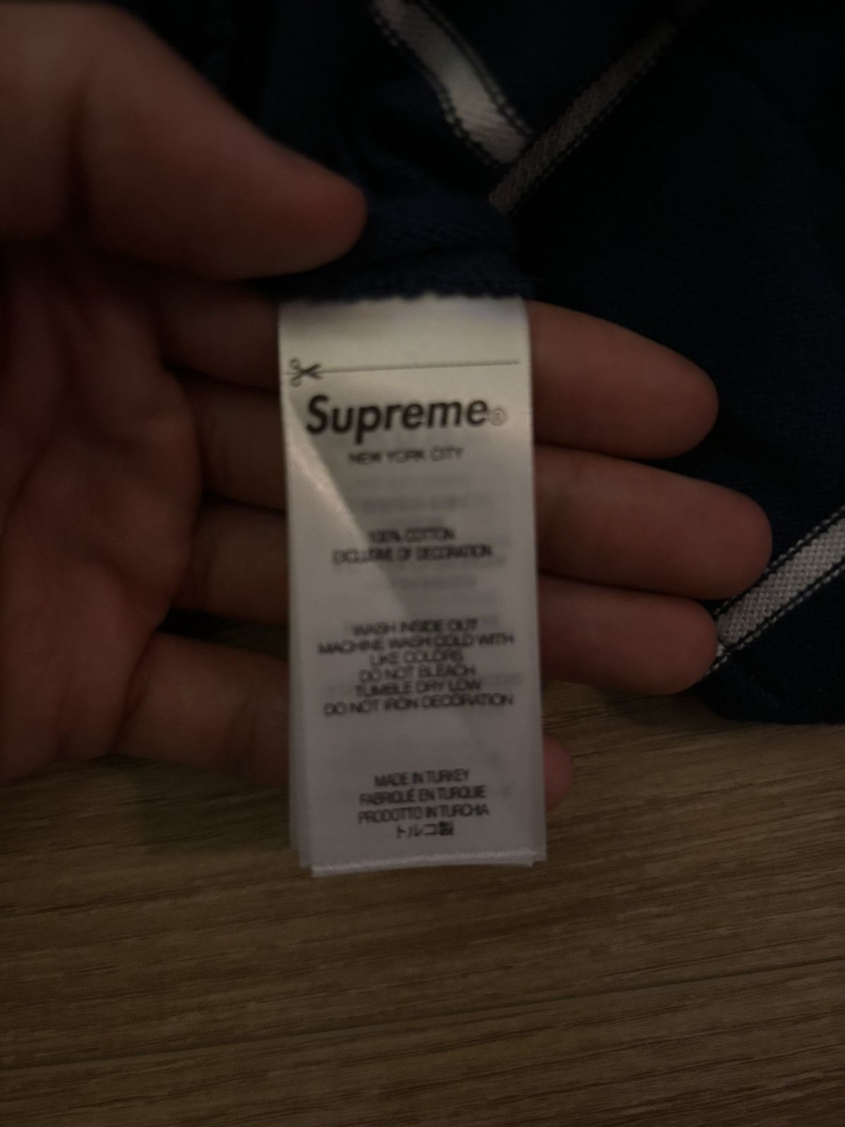Supreme Supreme stripe raglan l/s top Size US S / EU 44-46 / 1 - 7 Thumbnail