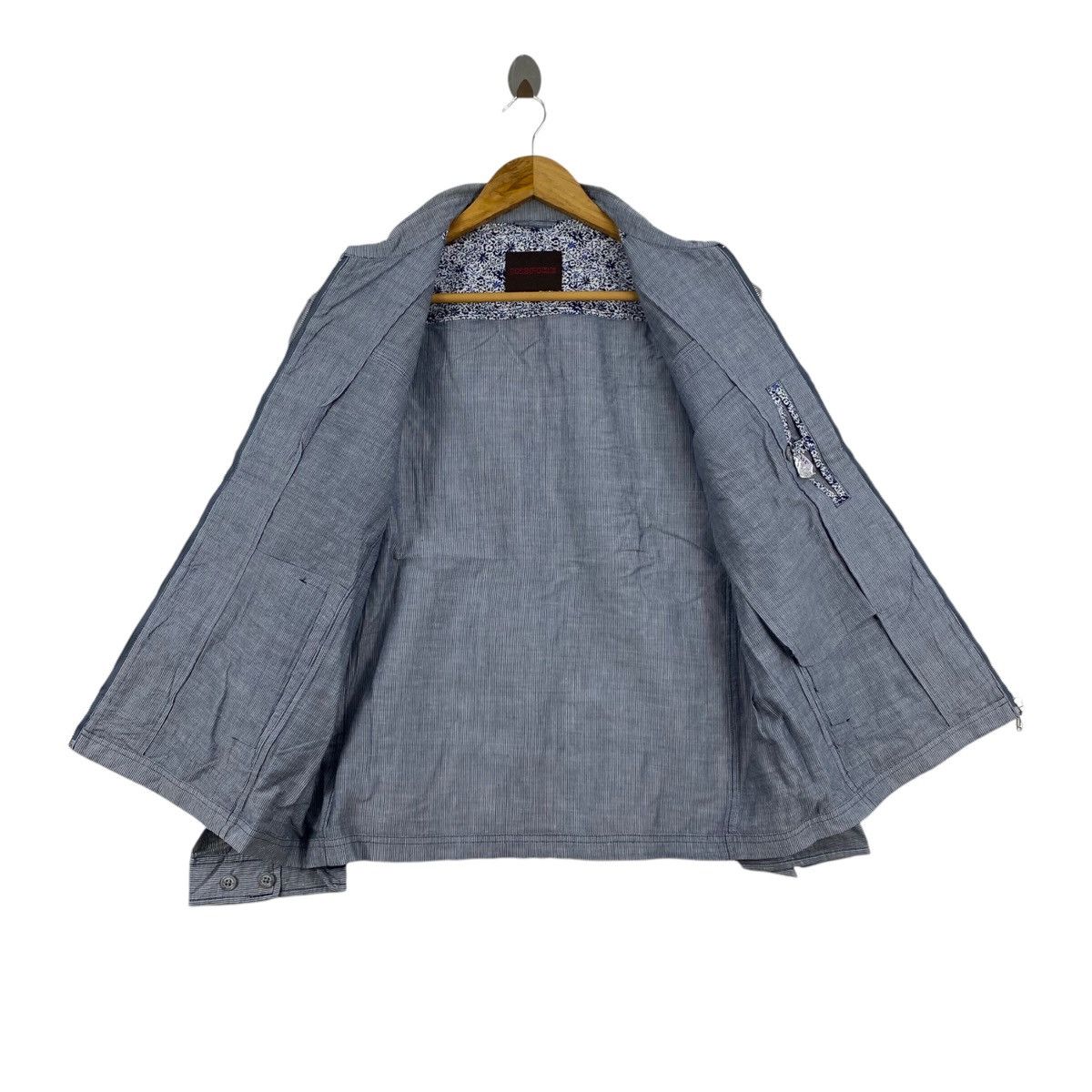 Japanese Brand INSPIRE Japanese Brand Hickory Multi Pockets Blue Bomber Size US L / EU 52-54 / 3 - 4 Thumbnail
