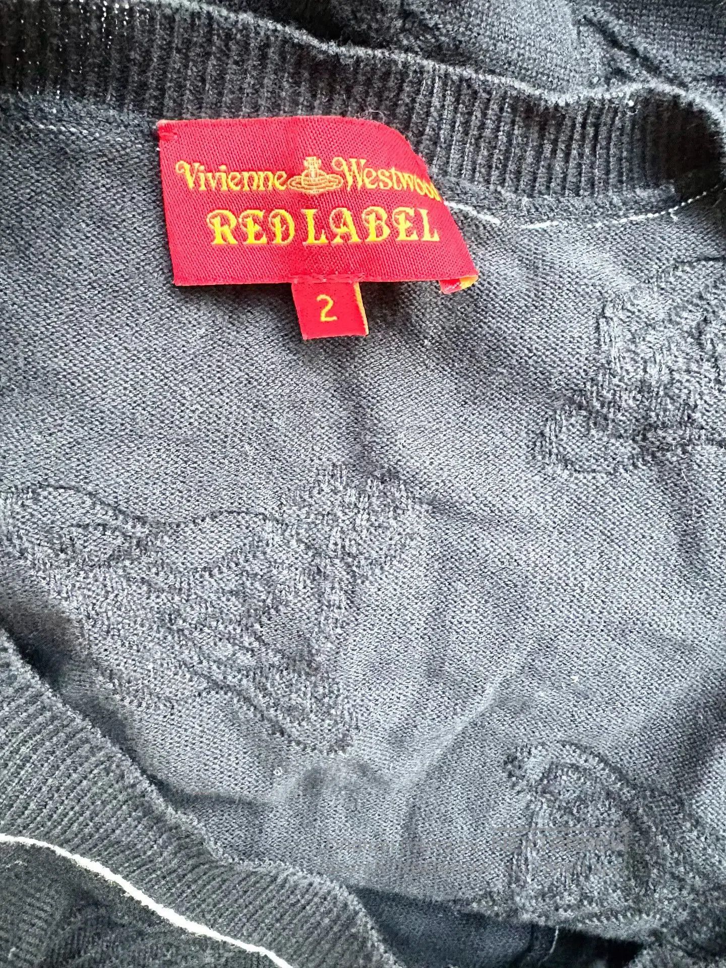 Vivienne Westwood vivienne westwood black short-sleeve cardigan. Size S / US 4 / IT 40 - 8 Thumbnail
