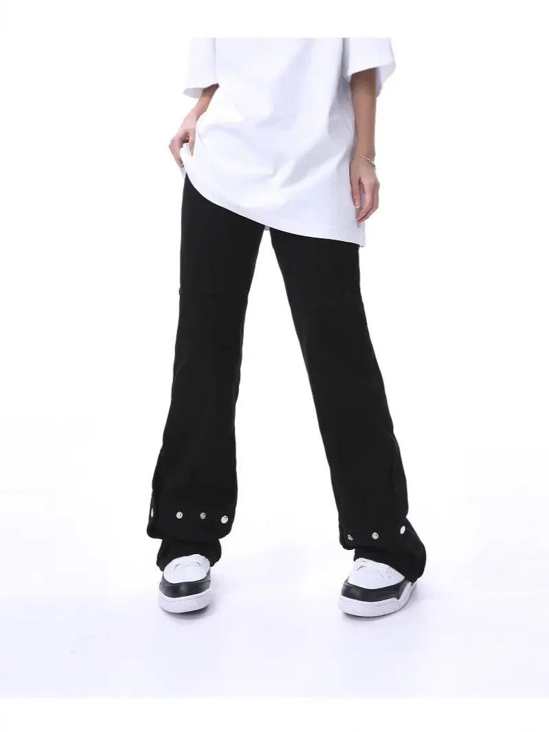 Japanese Brand × Jean Retro loose casual straight leg wide leg jeans Size US 32 / EU 48 - 4 Thumbnail