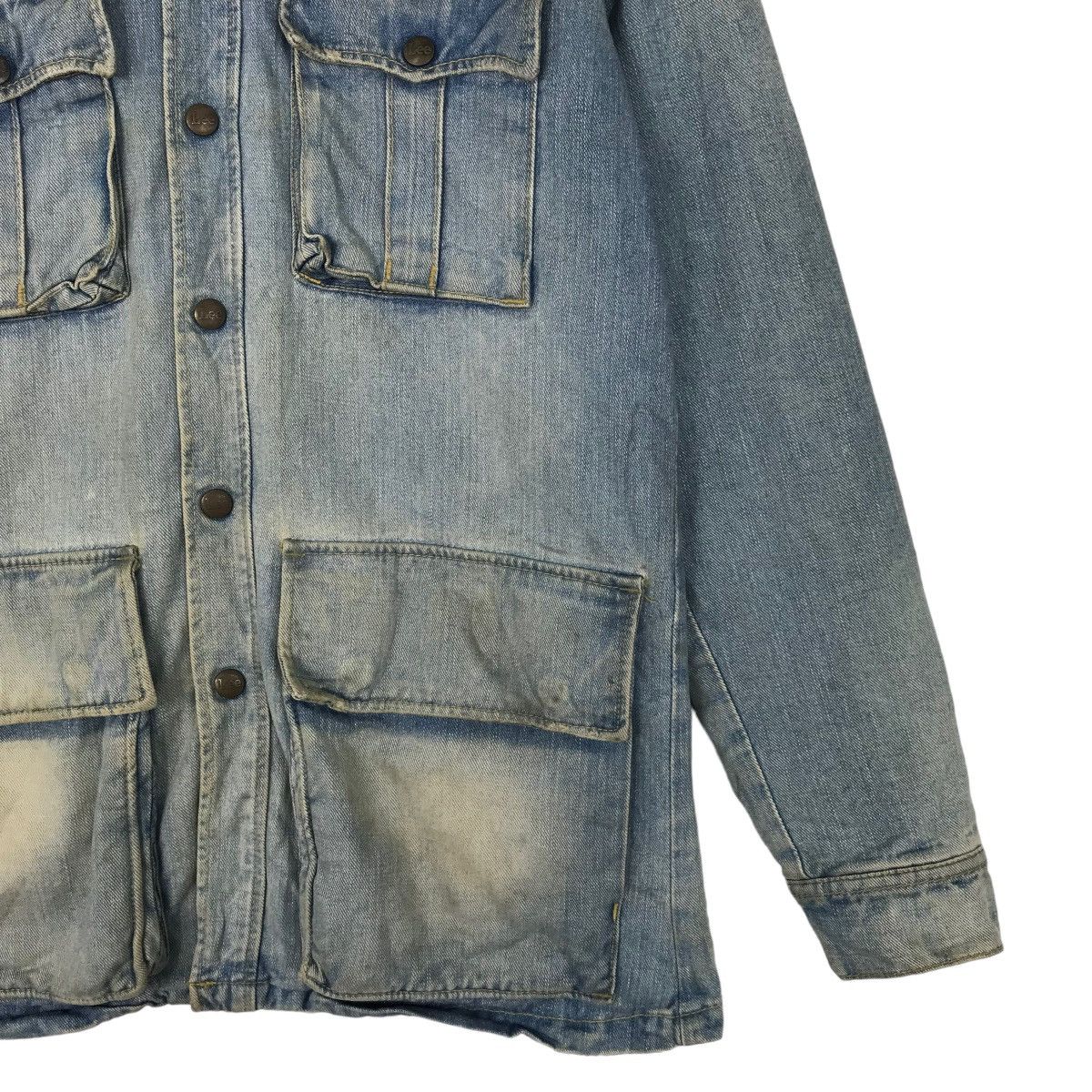 Lee 🔥 LEE X N HOLLYWOOD FOUR POCKET DENIM JACKET Size US S / EU 44-46 / 1 - 4 Thumbnail