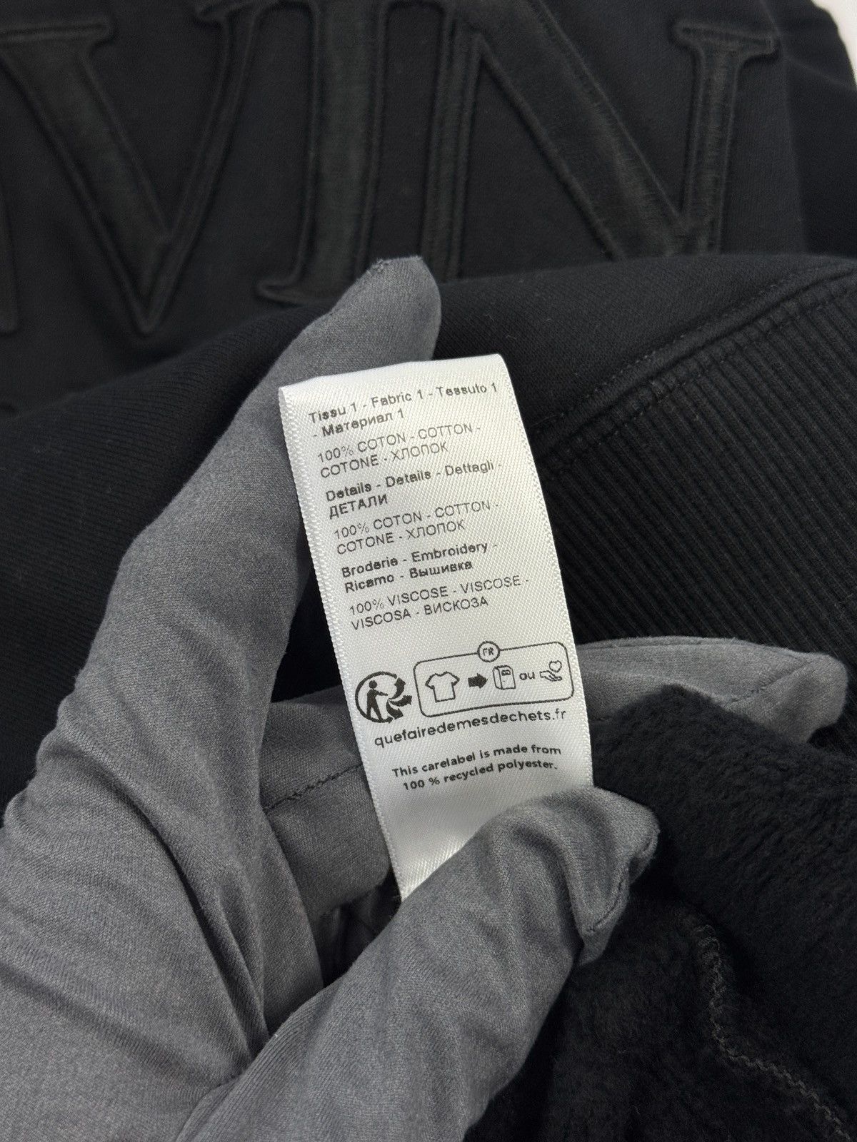 Lanvin LOGO EMBROIDERED HOODIE Size US S / EU 44-46 / 1 - 5 Thumbnail