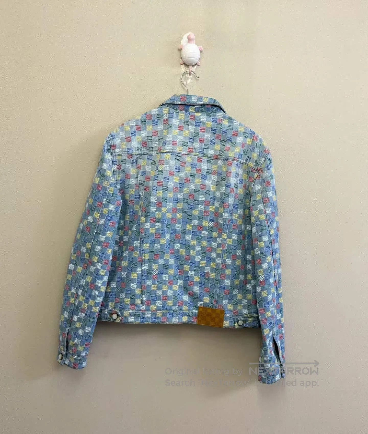Louis Vuitton Louis Vuitton Rainbow Checkerboard Full Logo Denim Jacket| Size US L / EU 52-54 / 3 - 4 Thumbnail