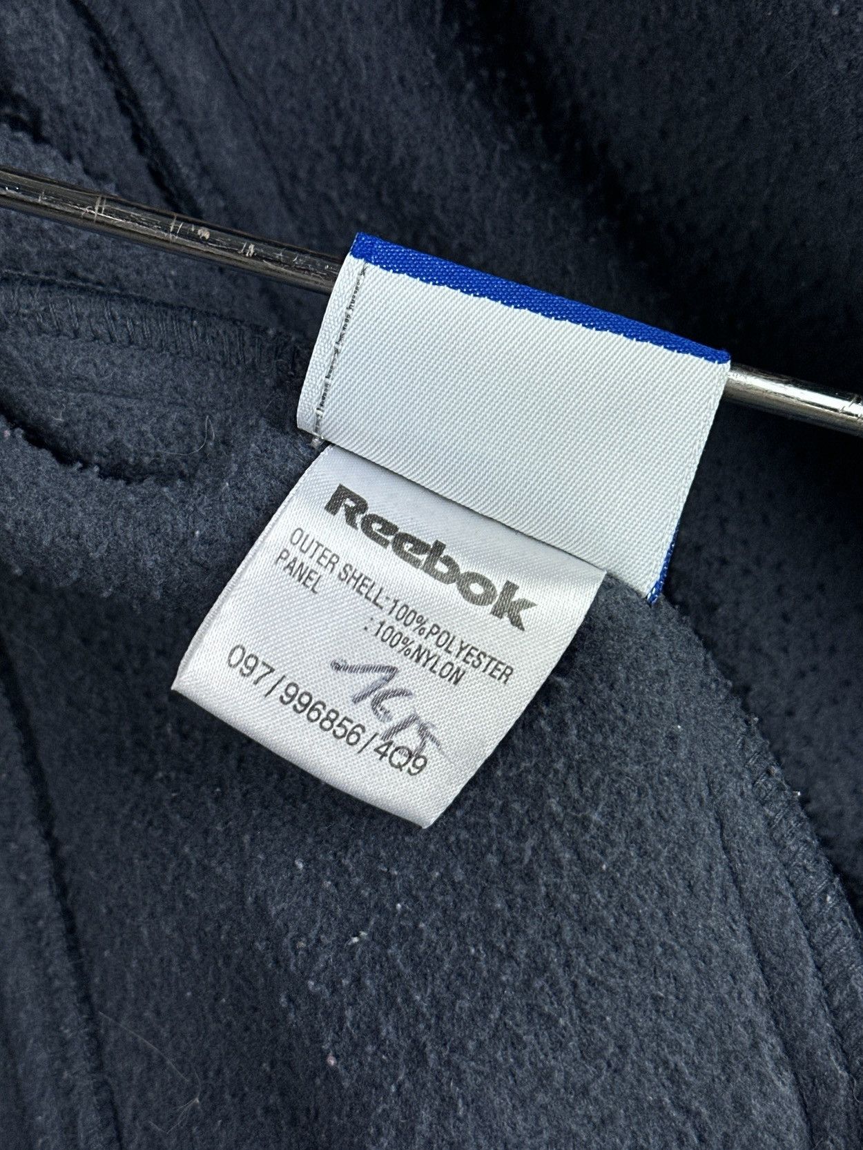 Reebok Vintage Y2K Reebok Athletic Department Fleece/Nylon Vest Size US L / EU 52-54 / 3 - 12 Thumbnail