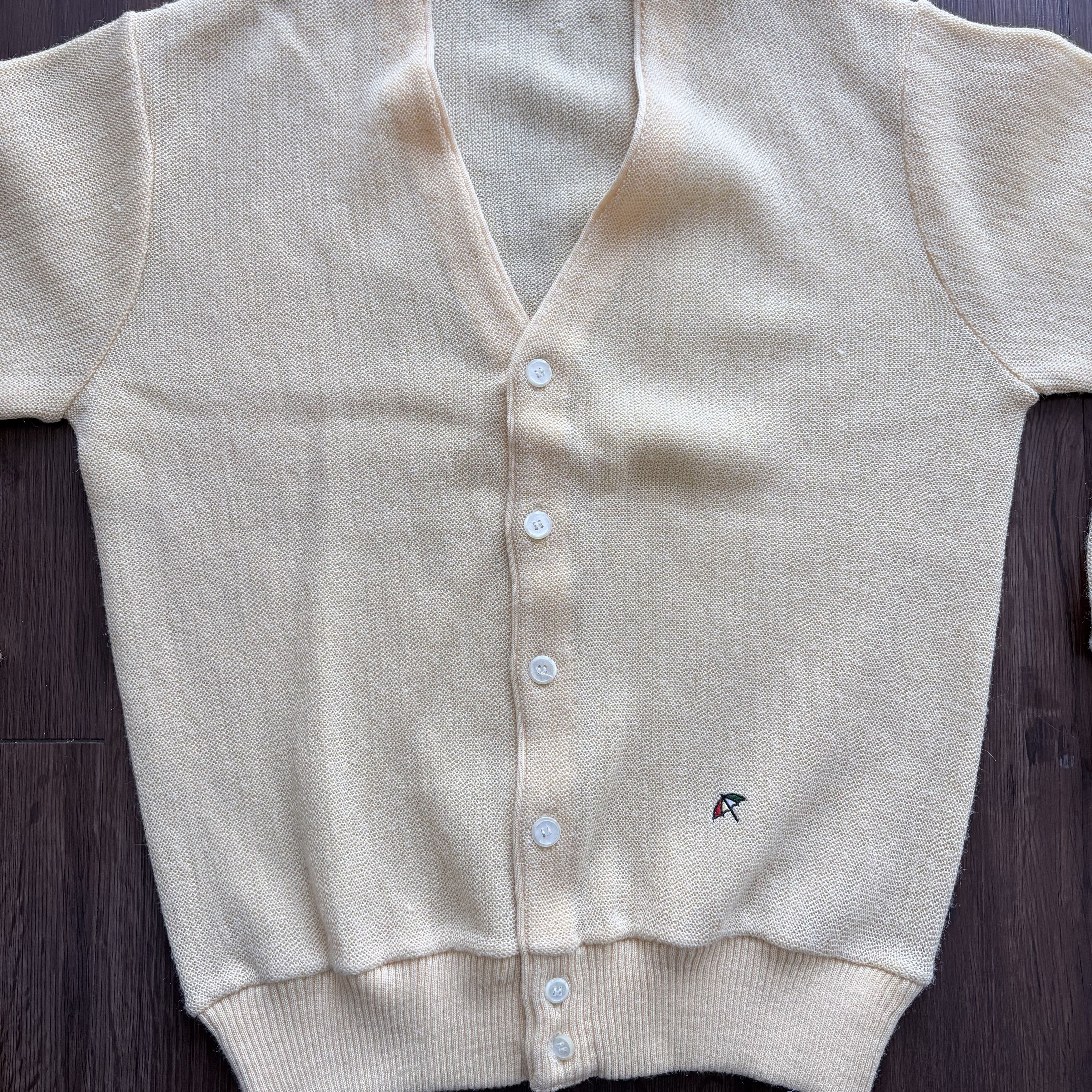 Other Yellow Knitted Cardigan Size US M / EU 48-50 / 2 - 3 Thumbnail