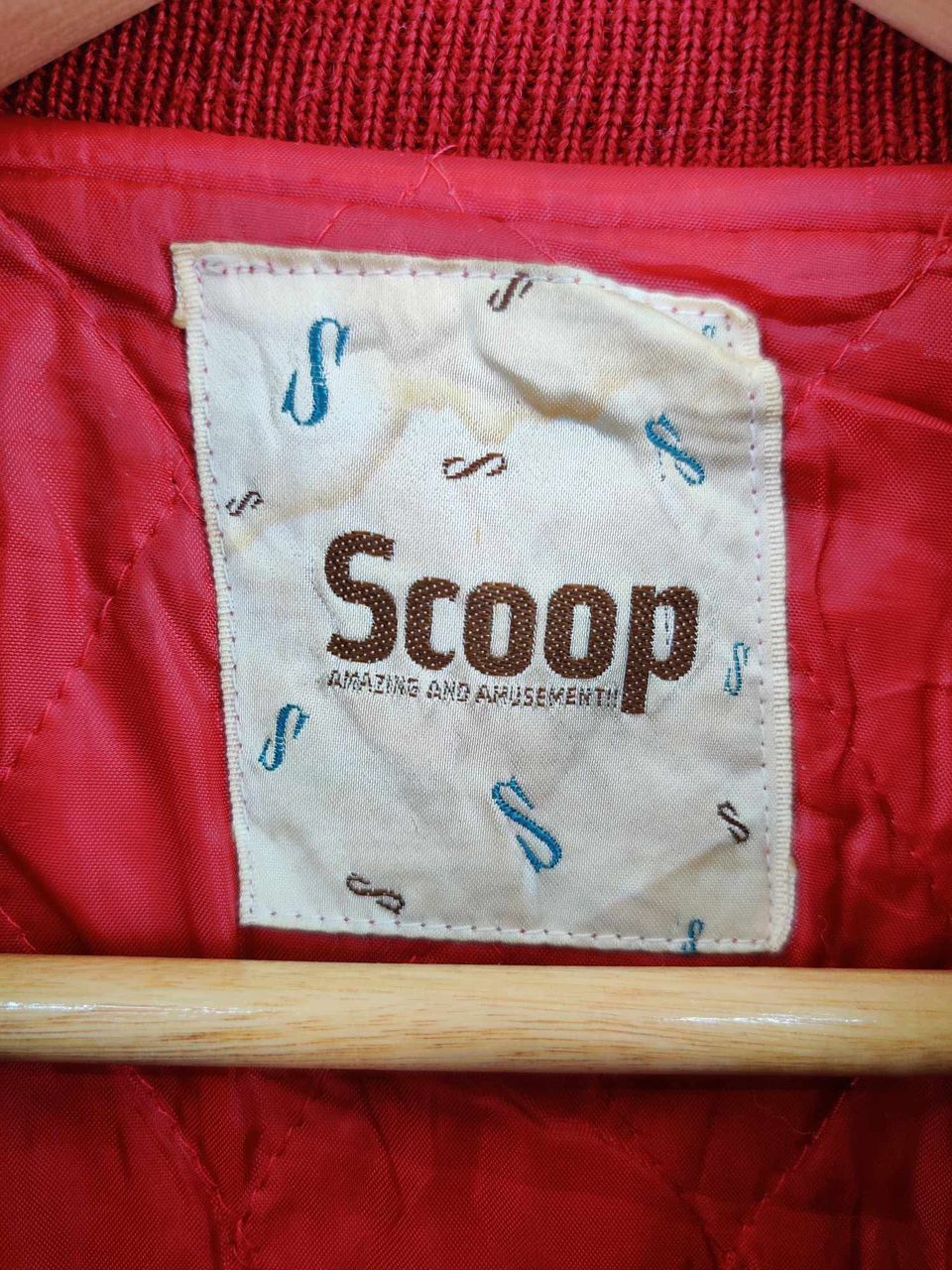 Japanese Brand Vintage Scoop Embroidery Wool Varsity Jacket Size US M / EU 48-50 / 2 - 12 Thumbnail
