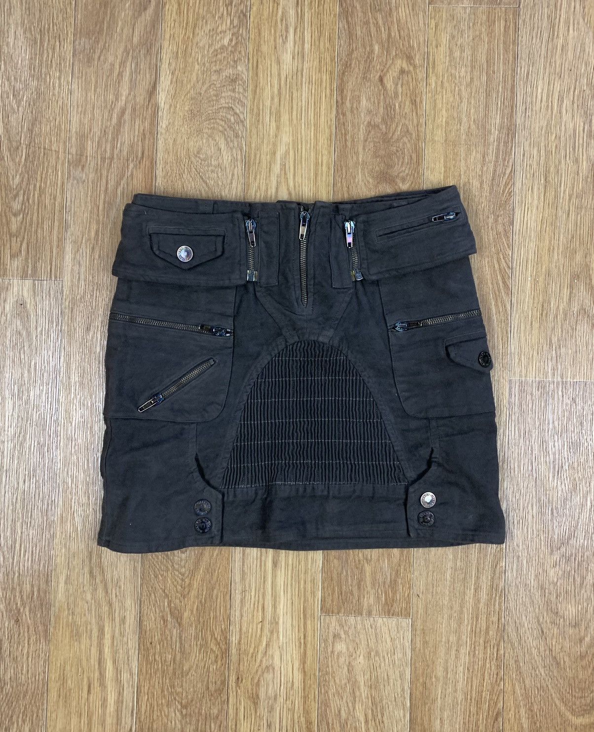 Other GAETANO NAVARRA Vintage Rare Cargo Mini Skirt Size 28" / US 6 / IT 42 - 1 Thumbnail