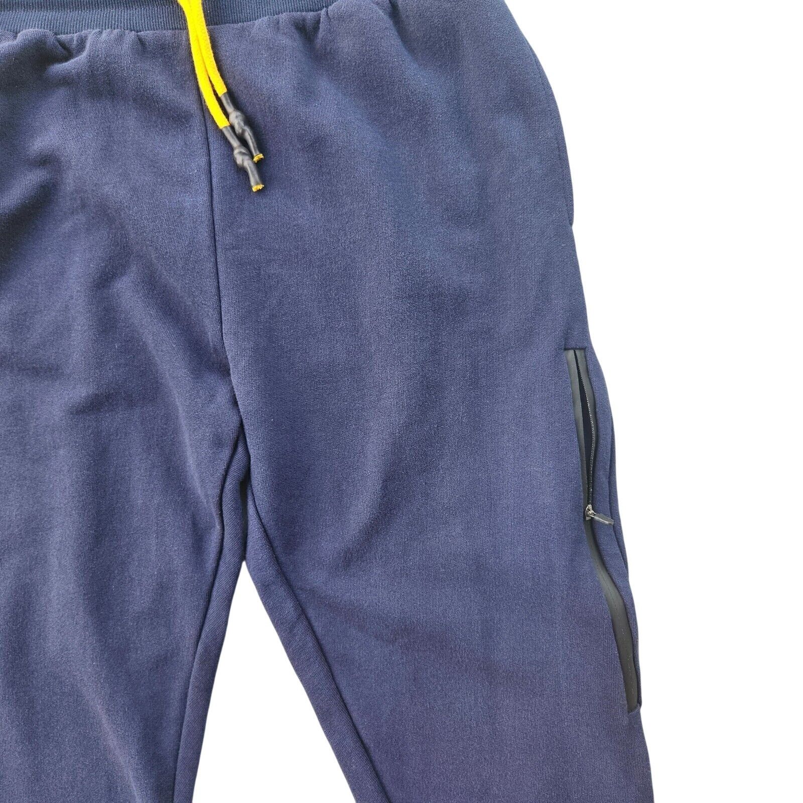 Eleven Paris Eleven Paris Men's Navy Cotton Terry Jogger Pants Size S Size US 28 / EU 44 - 3 Thumbnail