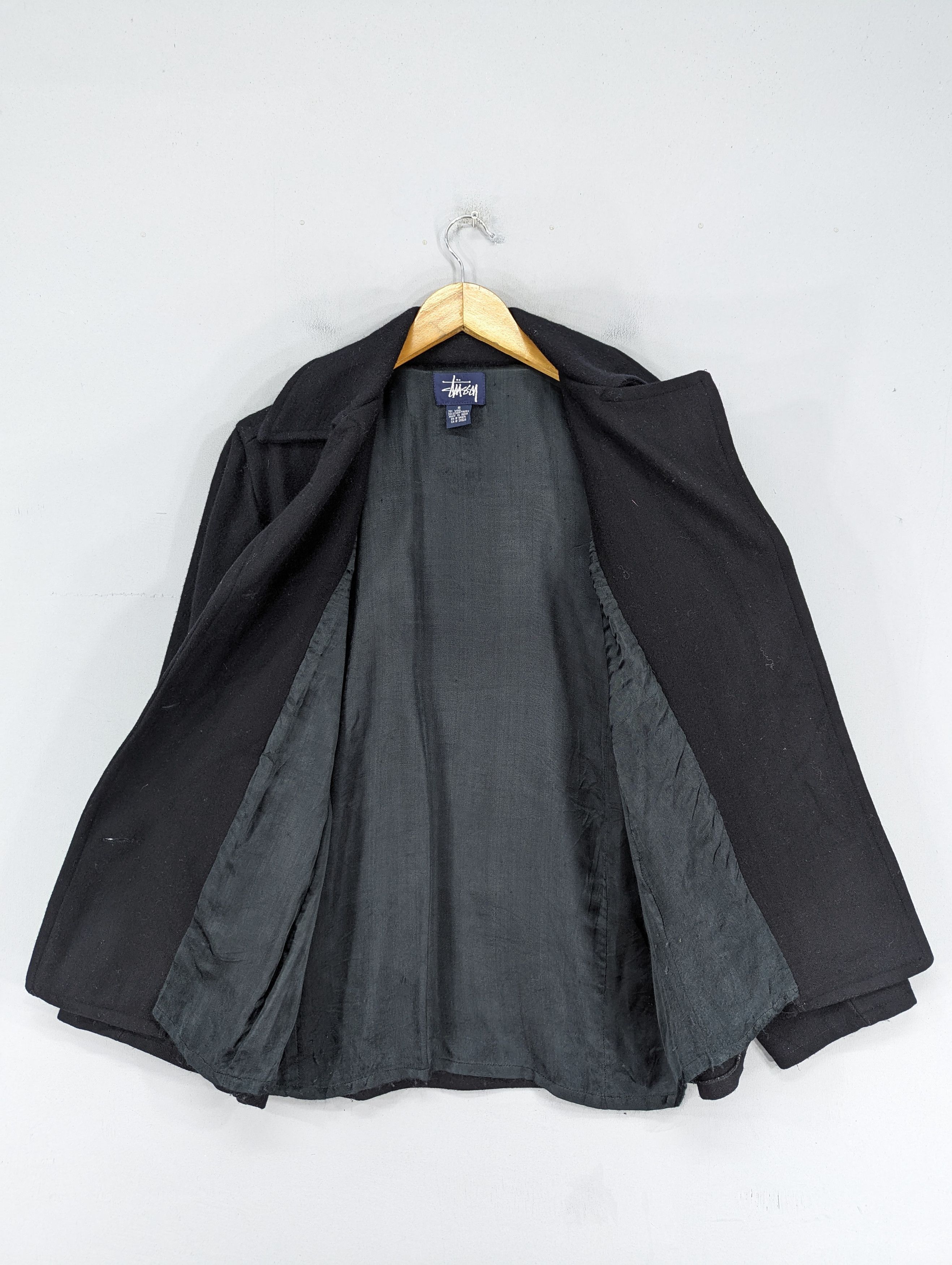 Stussy 🔥RARE🔥Stussy Double Breasted Wool Jacket Size US S / EU 44-46 / 1 - 8 Thumbnail