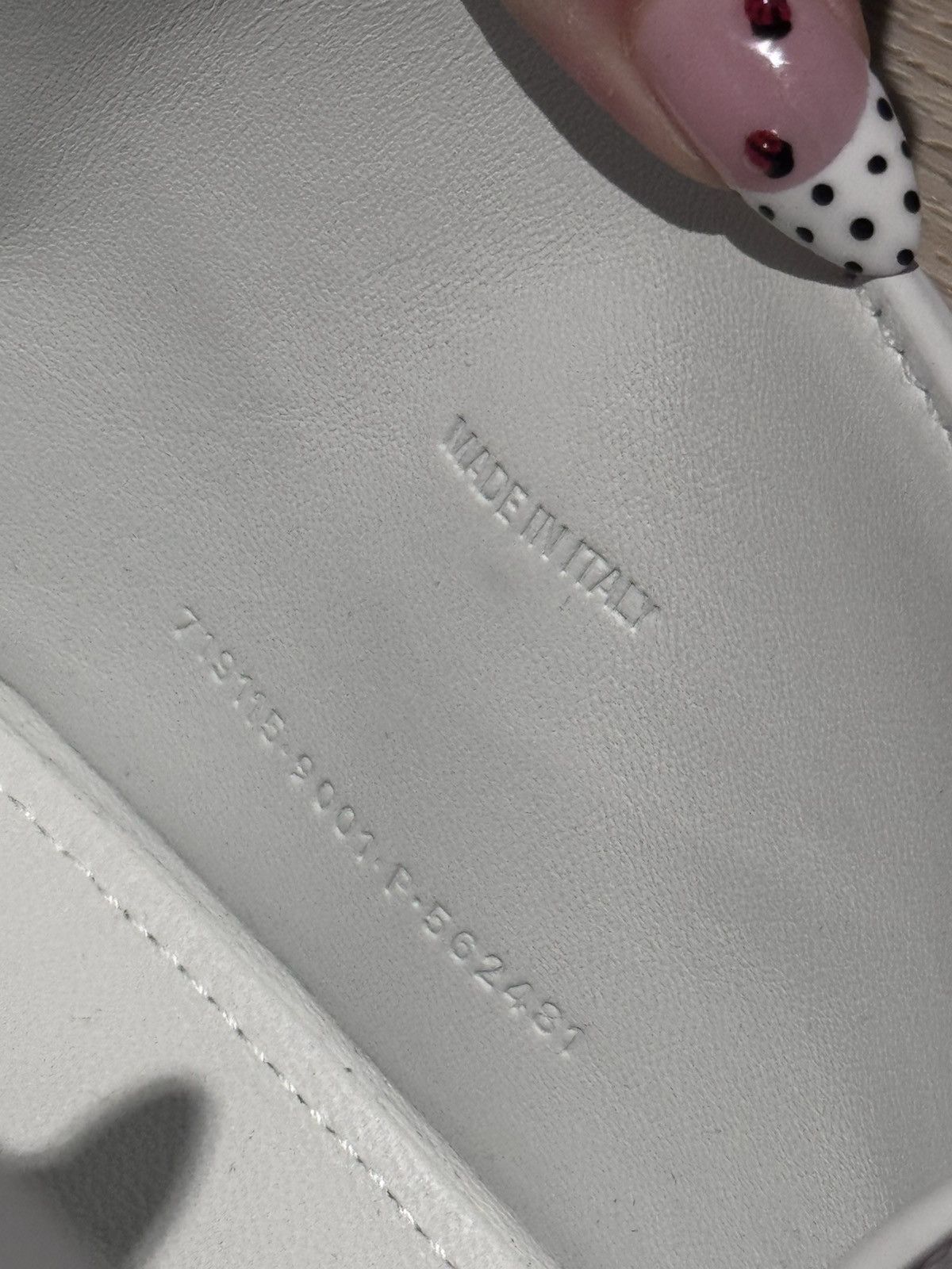 Balenciaga Balenciaga Handbag Hourglass Leather Rhinestone Size ONE SIZE - 4 Thumbnail