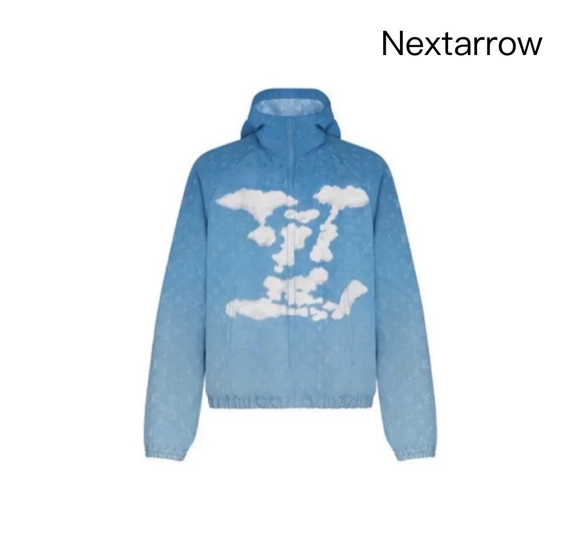 Louis Vuitton Louis Vuitton Blue embroidered blue sky and white jacket Size US L / EU 52-54 / 3 - 1 Thumbnail